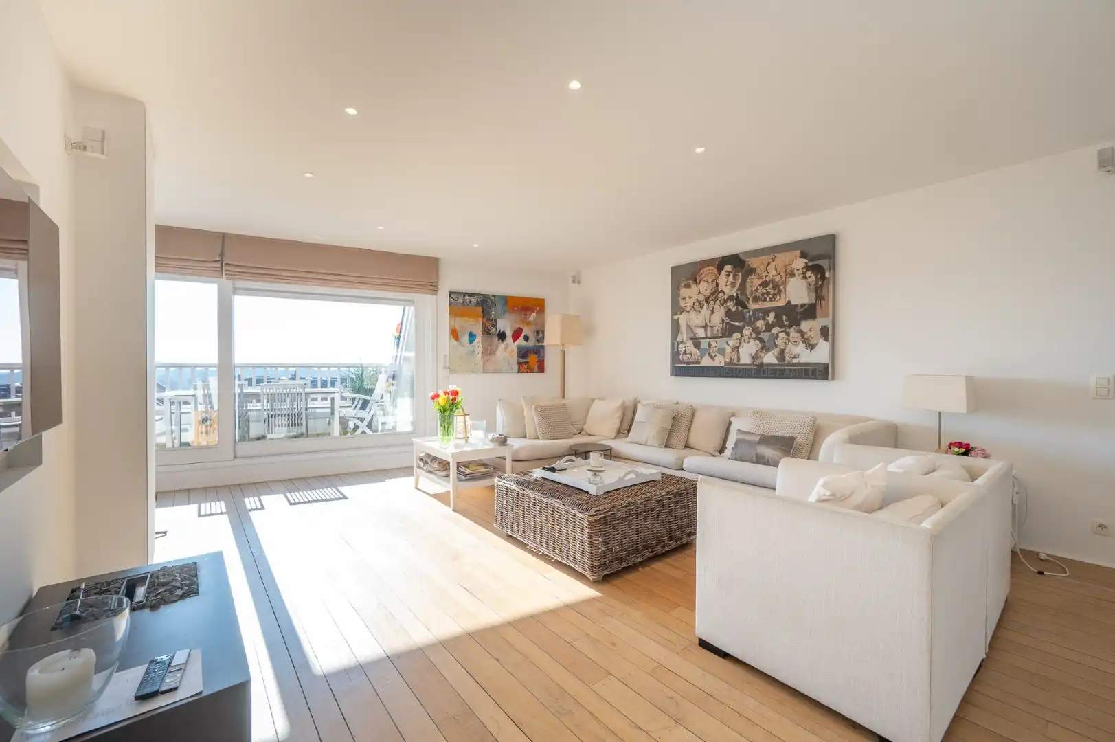 Prachtige penthouse gelegen op de Kustlaan met open zicht op de villa's in het Zoute foto 4