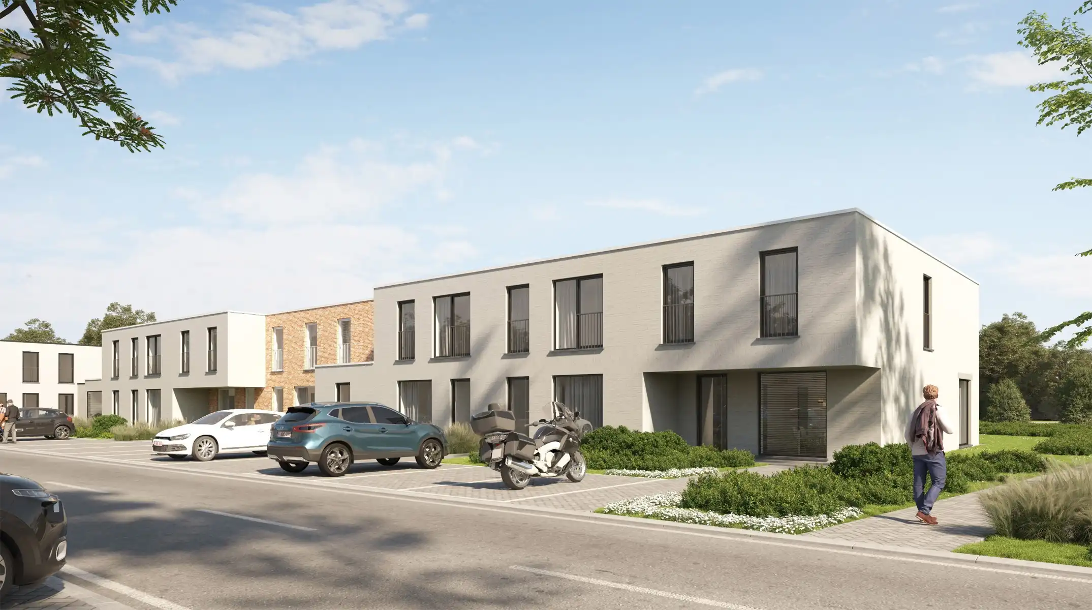 Hedendaagse gesloten woning met 3 slaapkamers foto 3