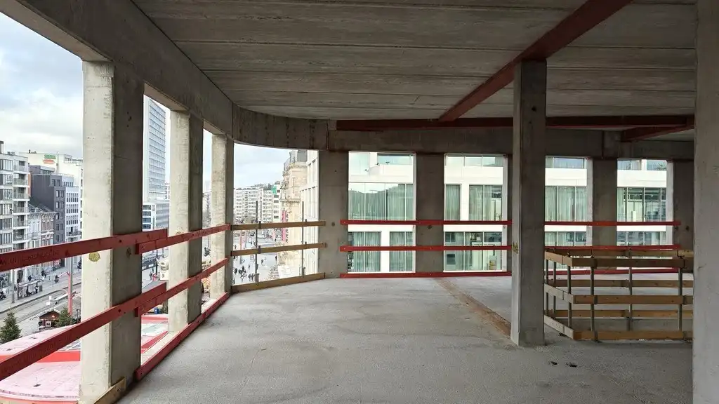 Nieuwbouw duplexkantoor te huur op De Keyserlei Antwerpen foto 3