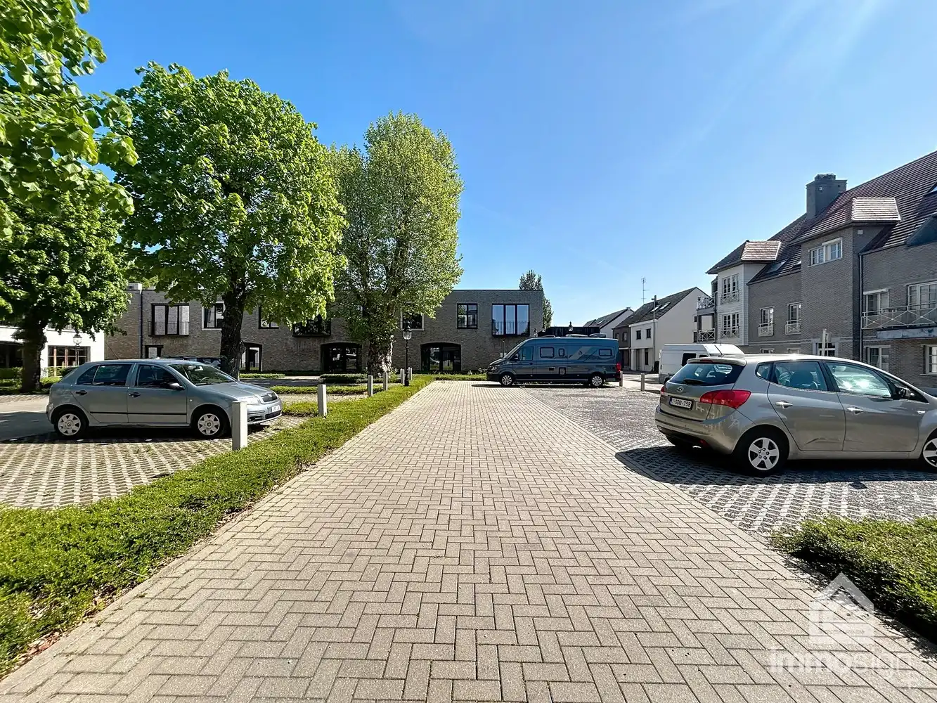 Bovengrondse parkeerplaats P2 residentie De Heerlyckheid in Bocholt foto 2