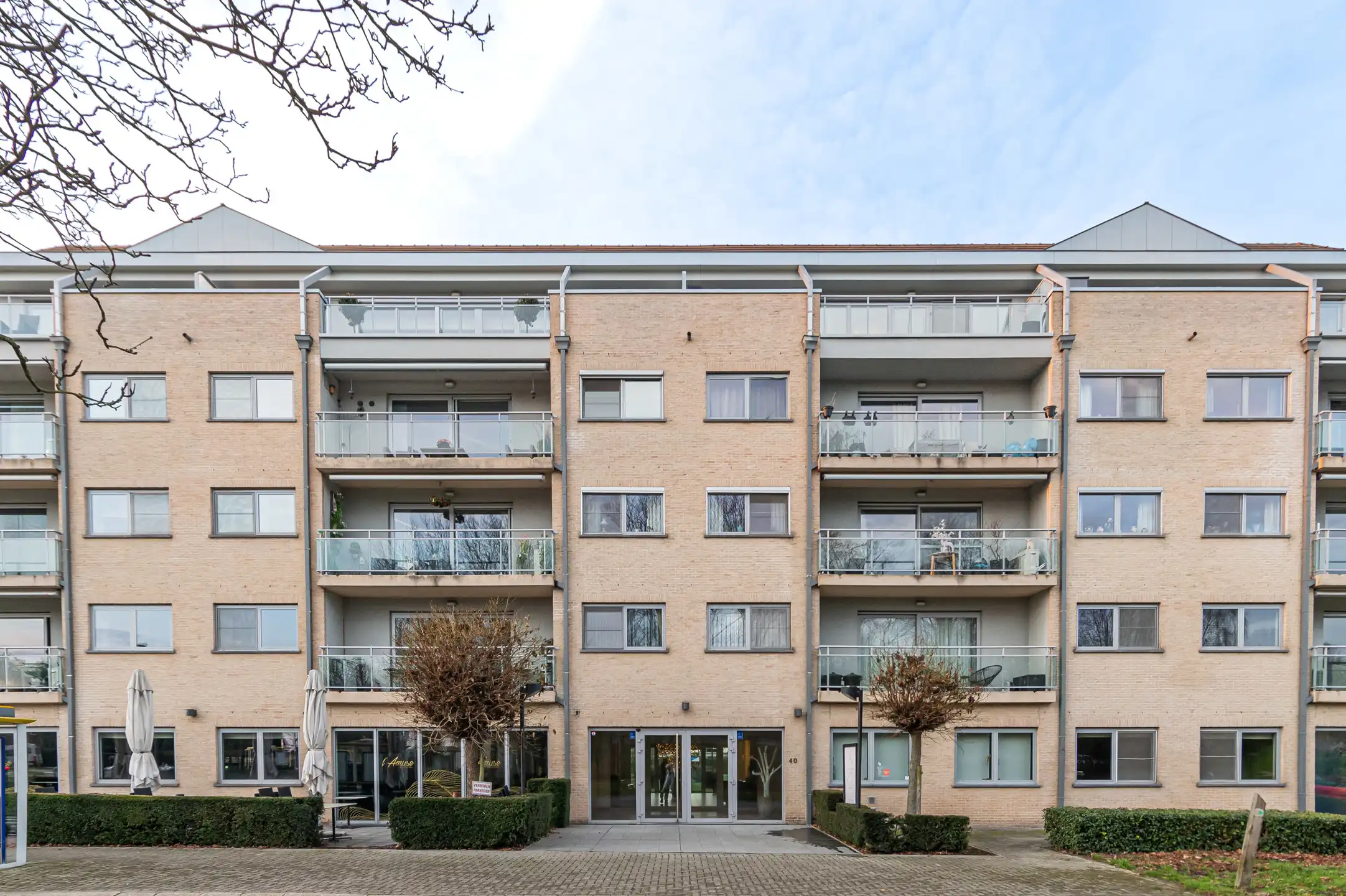 1-slaapkamerappartement met terras en garagebox foto 18