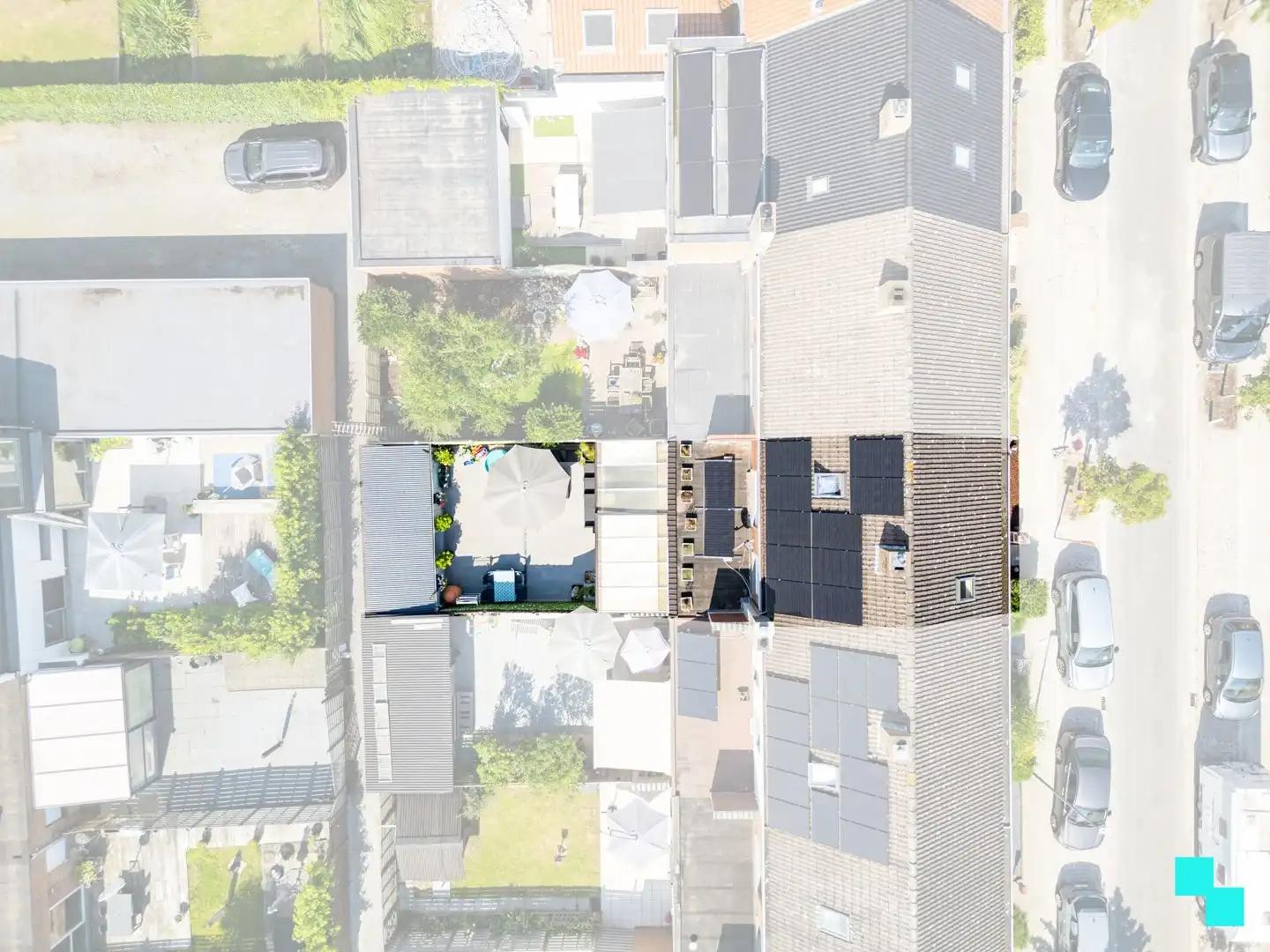 Zuidgerichte woning met uitweg en aparte garage - Assebroek foto 30