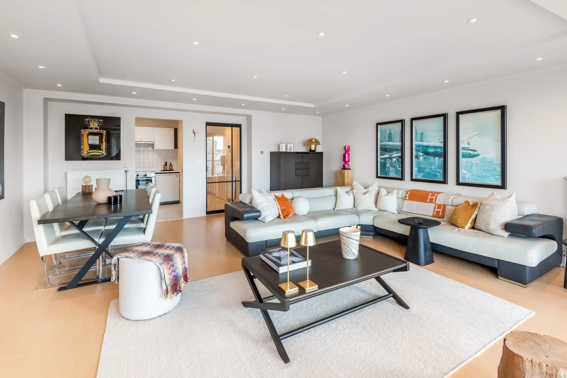 Zuidgericht appartement op de Kustlaan in het Zoute met UNIEK OPEN ZICHT ! foto 7