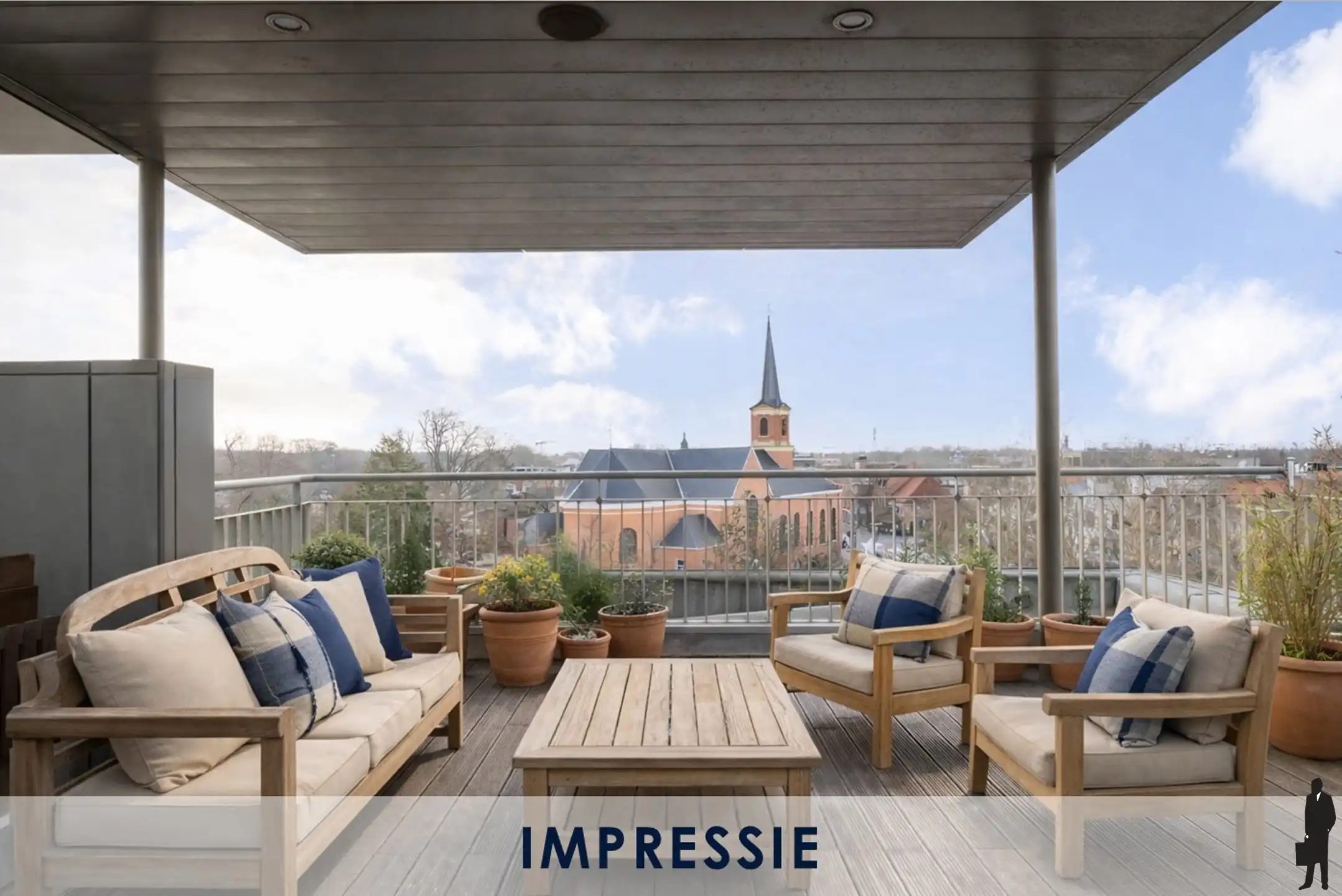 Exclusief penthouse app, in het centrum van Brasschaat! foto 14