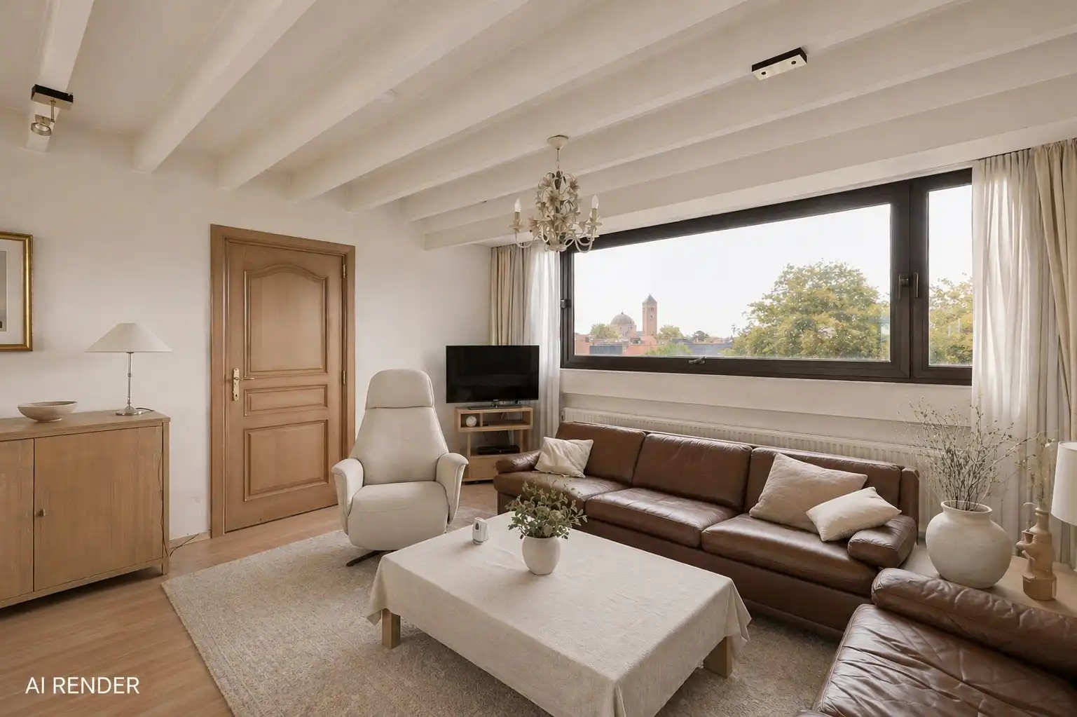Ruime 3 slpk. duplex met waterzicht en garage foto 4