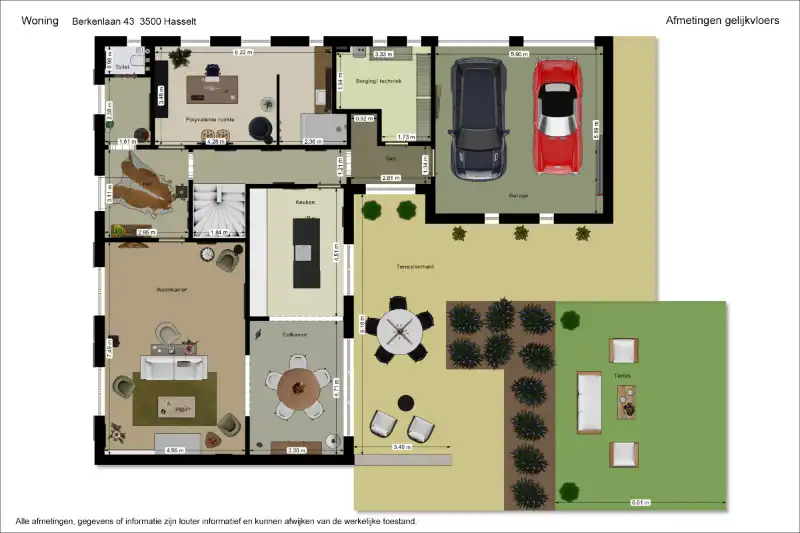 Landelijk&nbsp;ingerichte villa op exclusief en rustig gelegen perceel met een straatbreedte van 38m terug te vinden in één van de meeste geliefde Hasseltse buurten 'Berkenveld' foto 26
