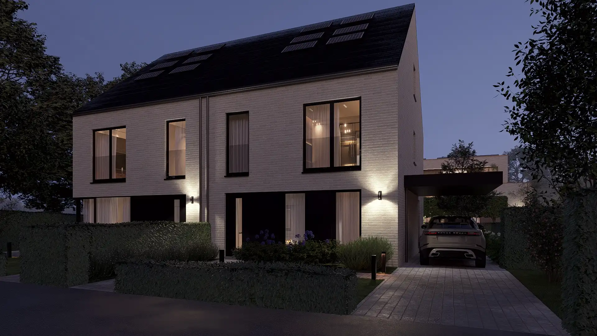 De ruwbouwwerken schieten goed op van deze zeer ruime bij centrum gelegen woning met 4 slpks, carport en tuinberging op ca 435 m². Energie label A+ foto 4