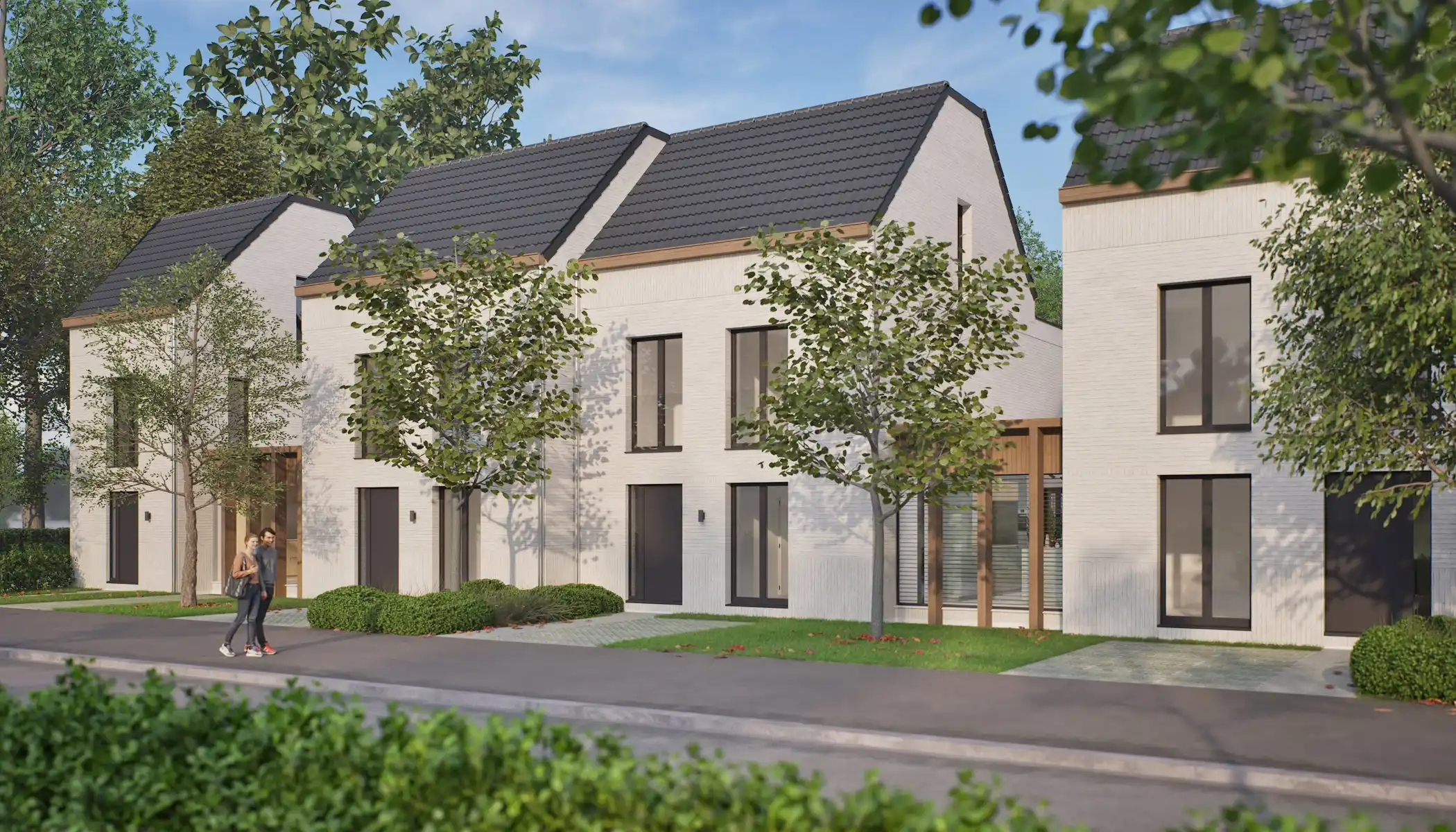 Residentie 's GRAEVENHOF - 12 nieuwbouwwoningen met autostaanplaatsen foto {{pictureIndex}}