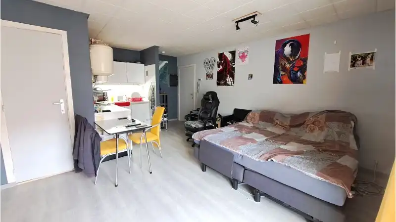 Gezellige studio te huur in Assebroek Brugge foto 2
