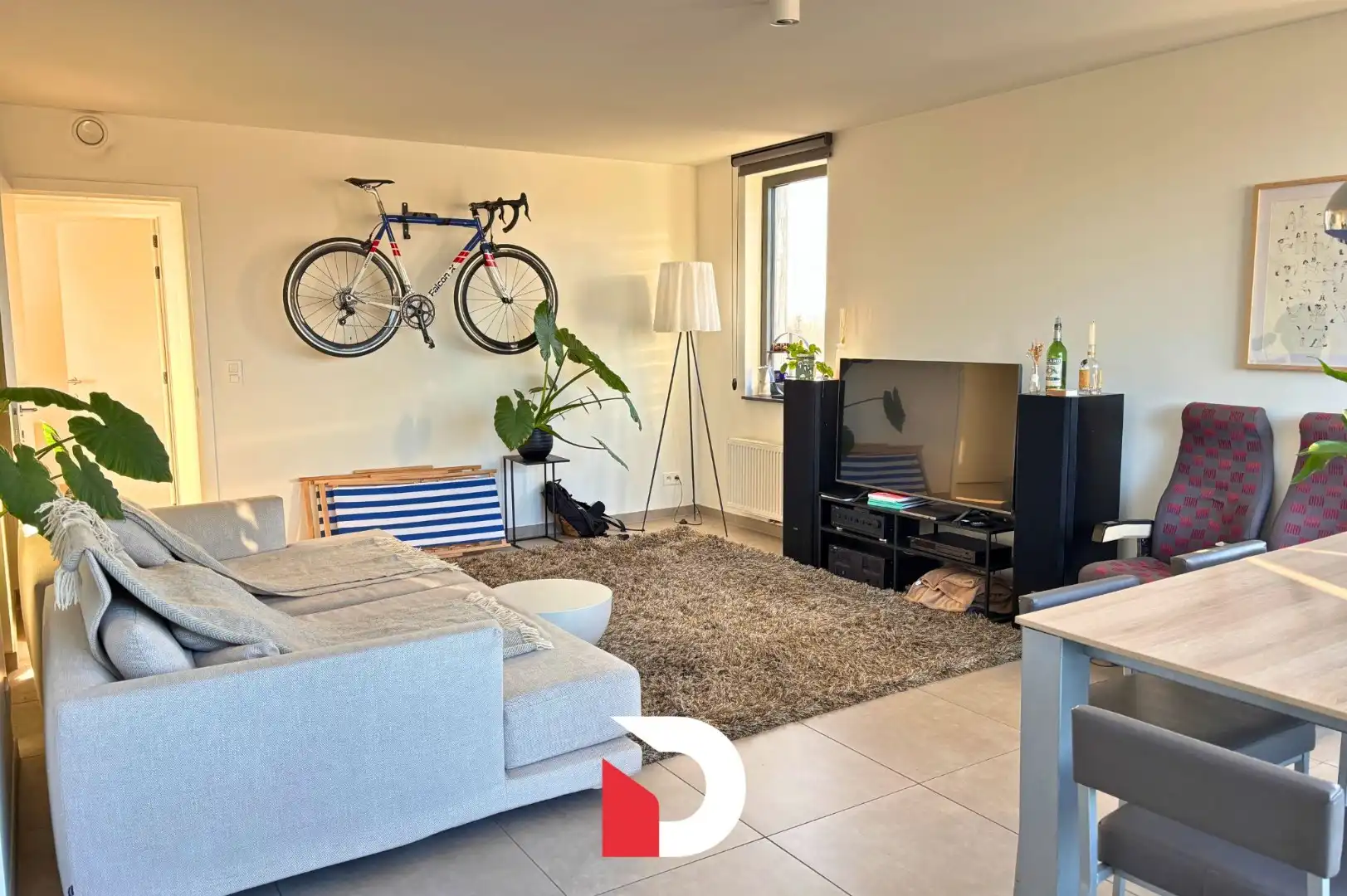 Dakappartment te Sin-Michiels met 2 slaapkamers en ruime terrassen foto 2