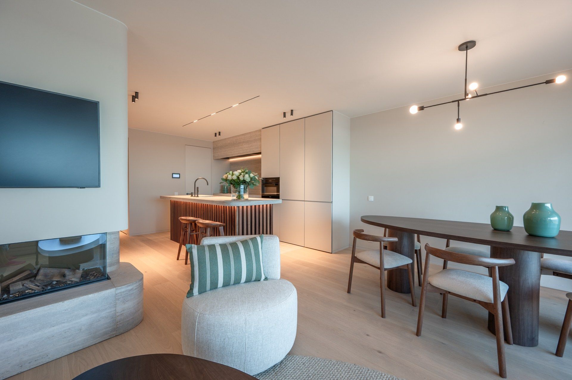 Luxueus afgewerkt nieuwbouwappartement met frontaal zeezicht, ruime terrassen, nabij het Albertplein.  foto 9