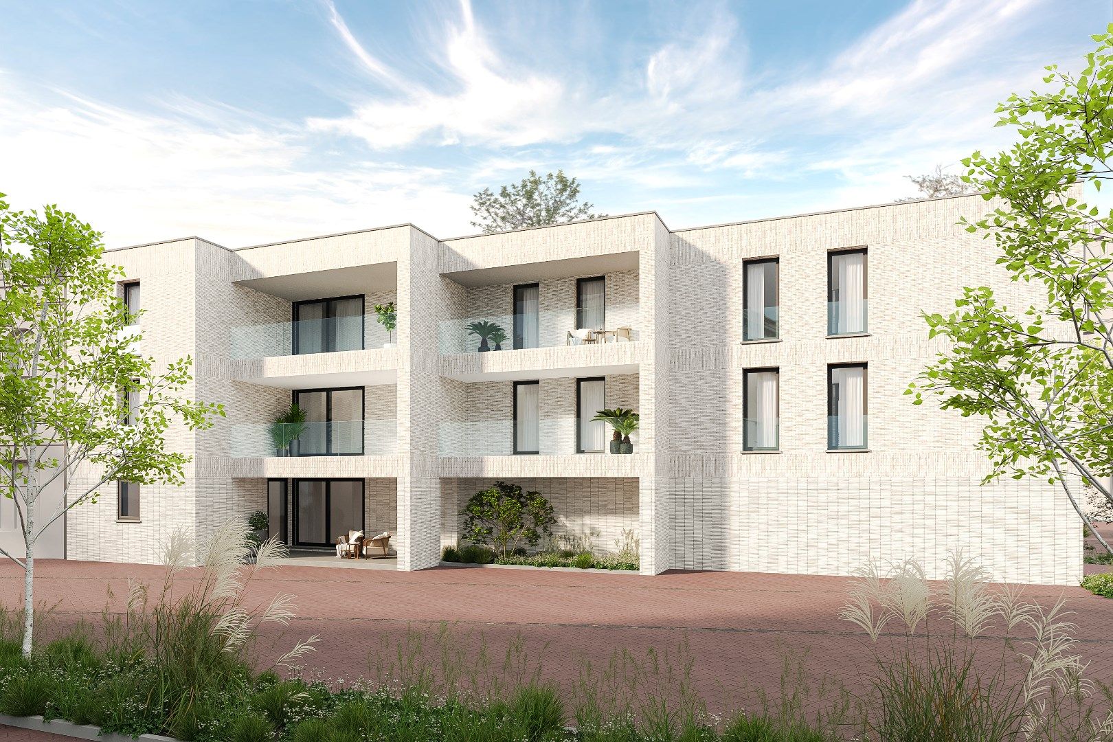 Luxueus en energiezuinig nieuwbouw appartement gelegen op de eerste verdieping op de hoek van de Grote Kerkstraat en het dorpsplein in Kinrooi foto 4