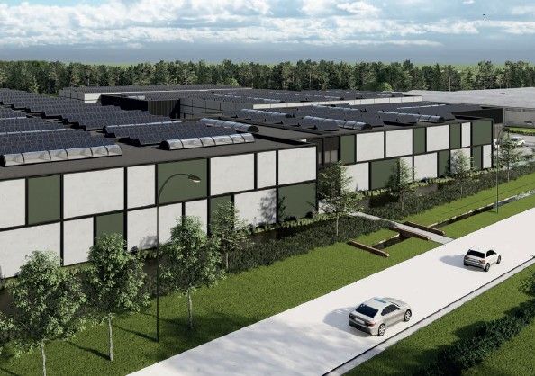 Nieuwbouw KMO-unit Deinze - Unit 18 – 566 m² foto {{pictureIndex}}