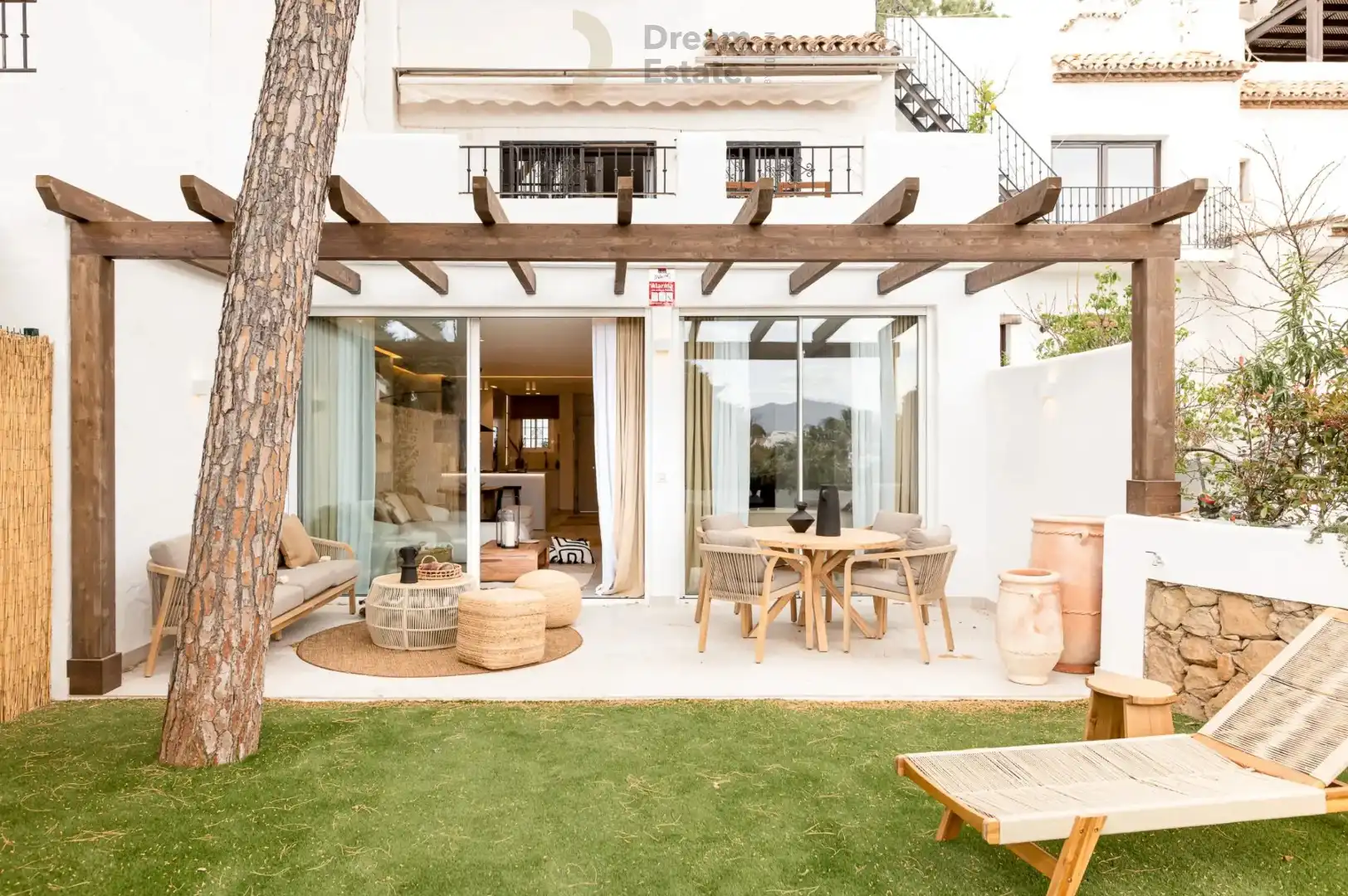 Tuin appartement in Aloha, Nueva Andalucia foto 7