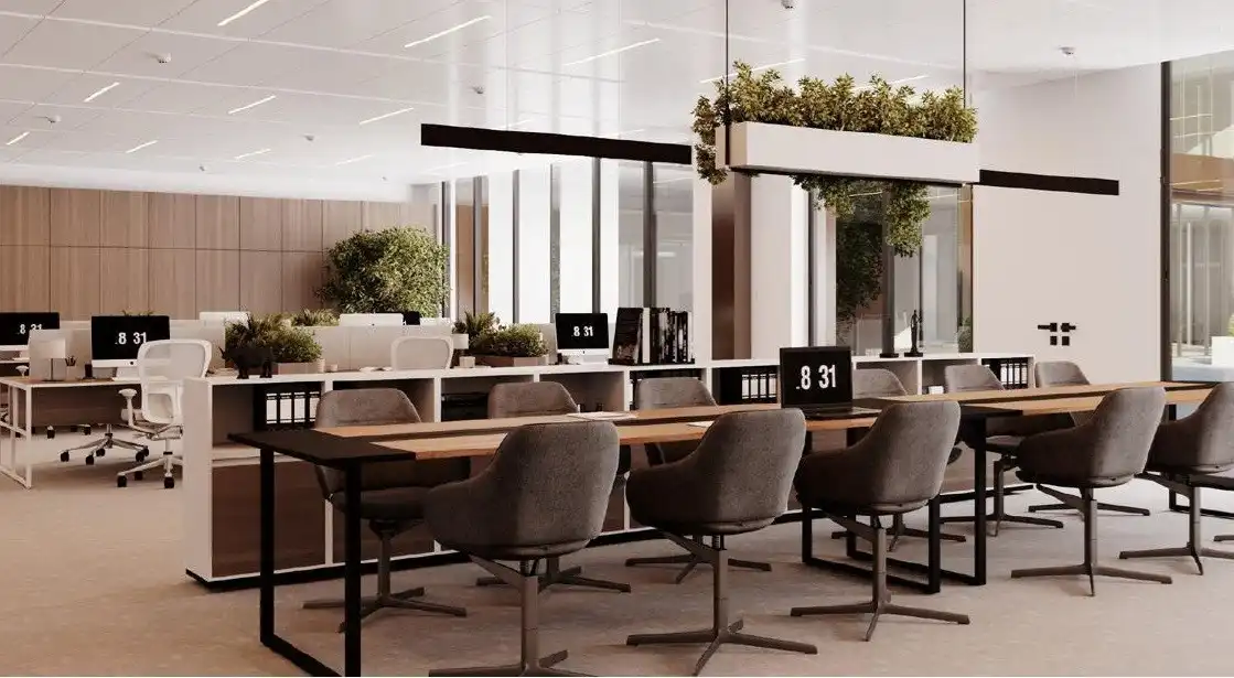 Kantoorruimte te huur in nieuwbouwproject Ouverture tegenover KBC toren te Gent foto 14