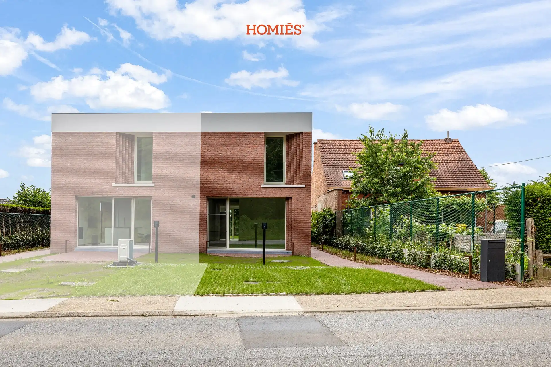 prachtige nieuwbouw met 3 slaapkamers en tuin met bos foto {{pictureIndex}}