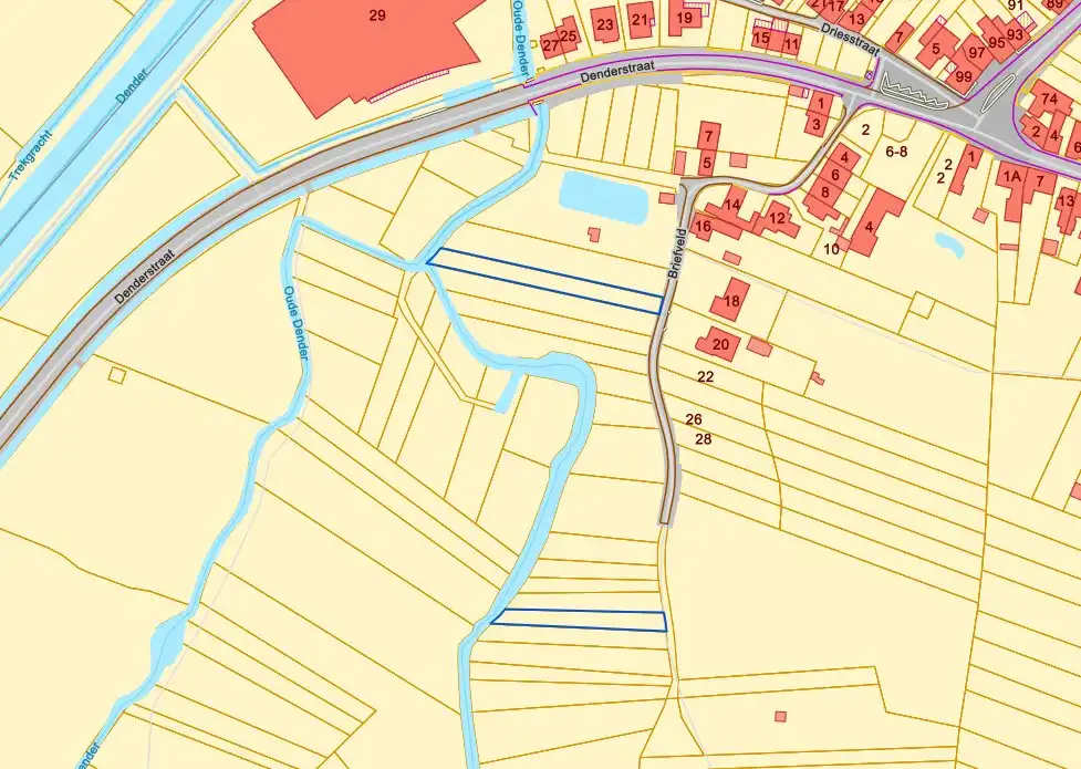 Twee percelen bos te Liedekerke met een opp. van 1.418m² foto 2