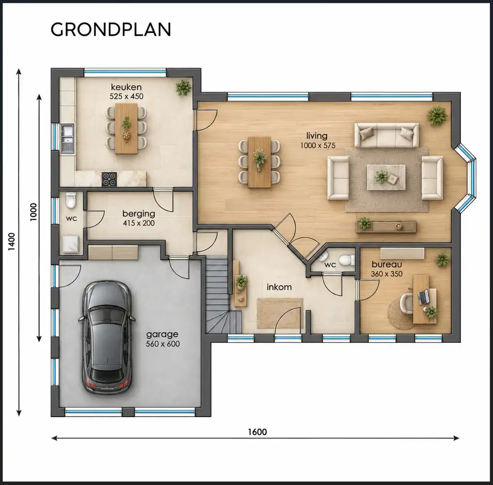 TE KOOP in OUDENAARDE&nbsp; (Eine) - Pruimelstraat 8 foto 3