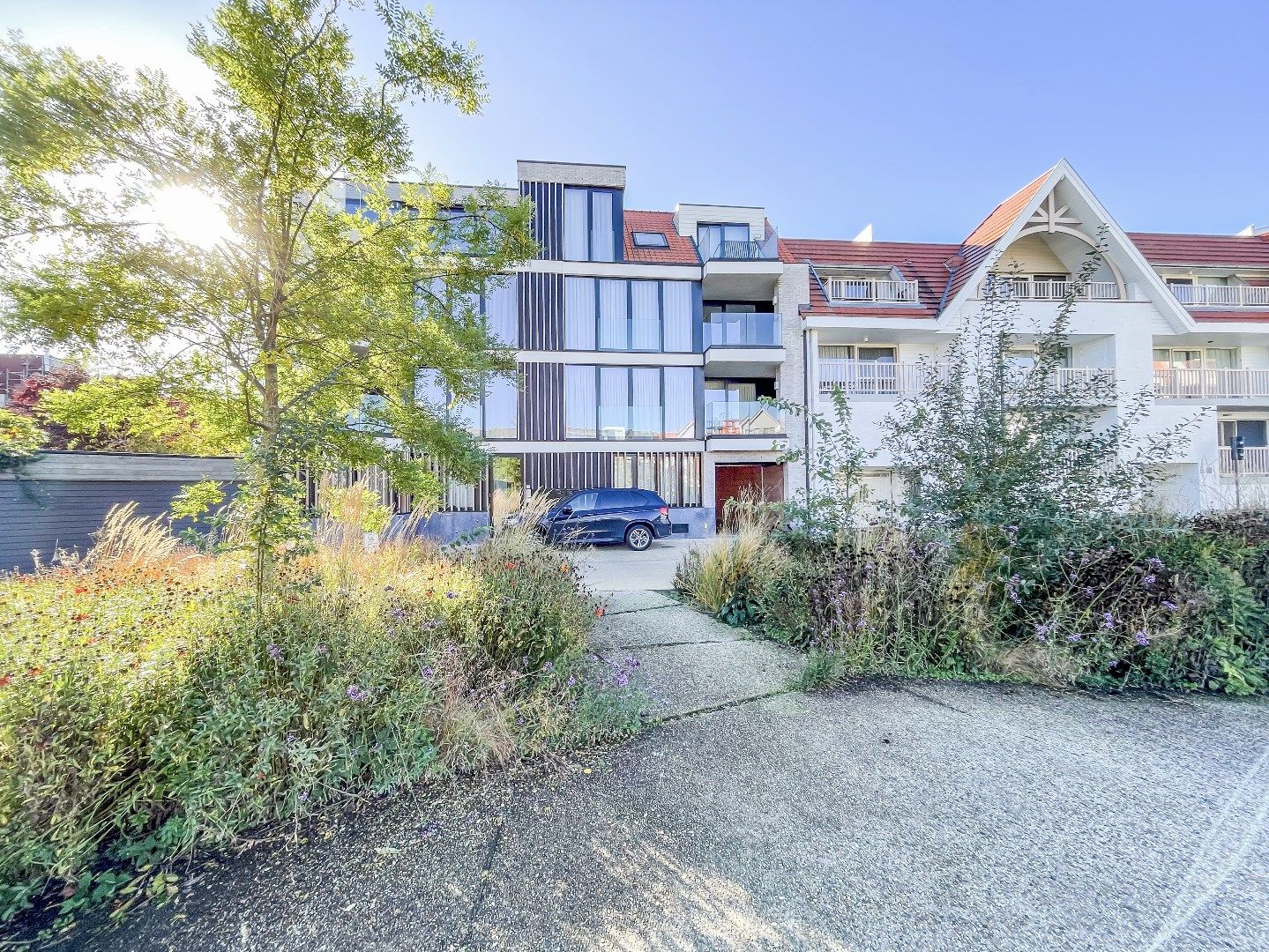 Nieuwbouw appartement met prachtig zonneterras te Duinbergen. Inpandige parking mogelijk. foto 16