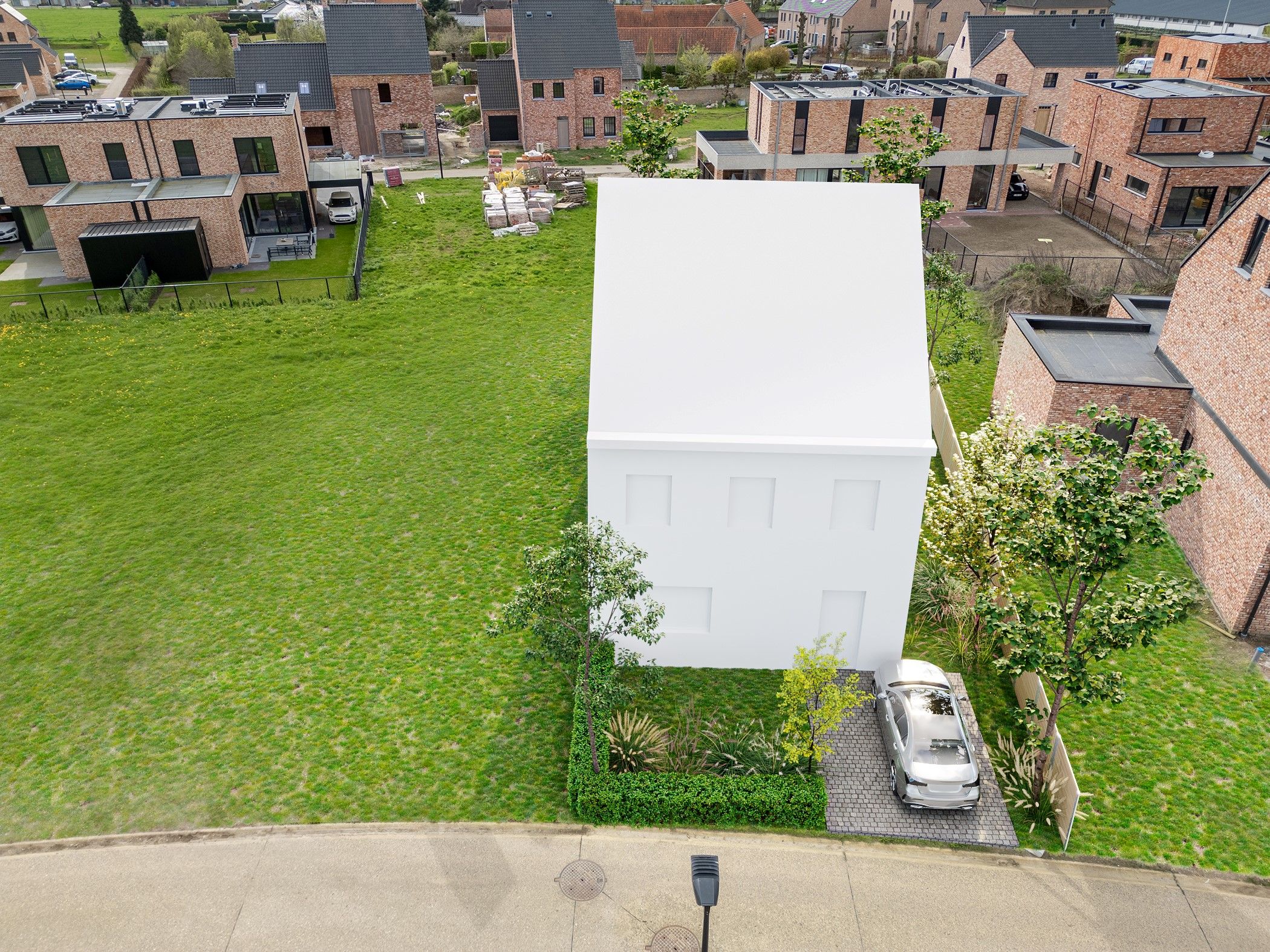 UNIEKE KANS! Deze knappe kavel van 3a 41ca, voor een half open woning, gelegen in Bree foto 1