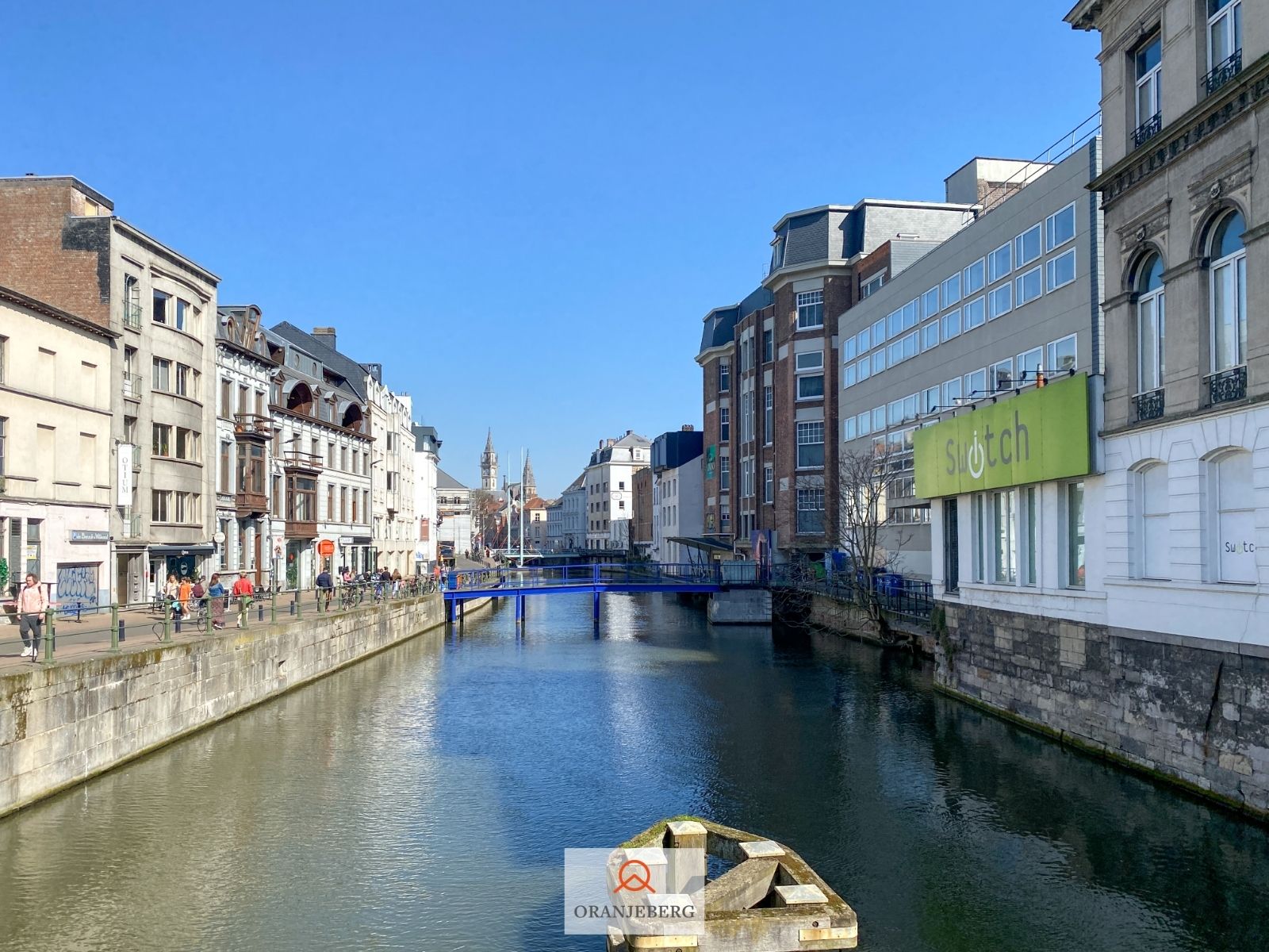 Ruim 1 slaapkamerappartement met uitzicht op de Leie foto 24