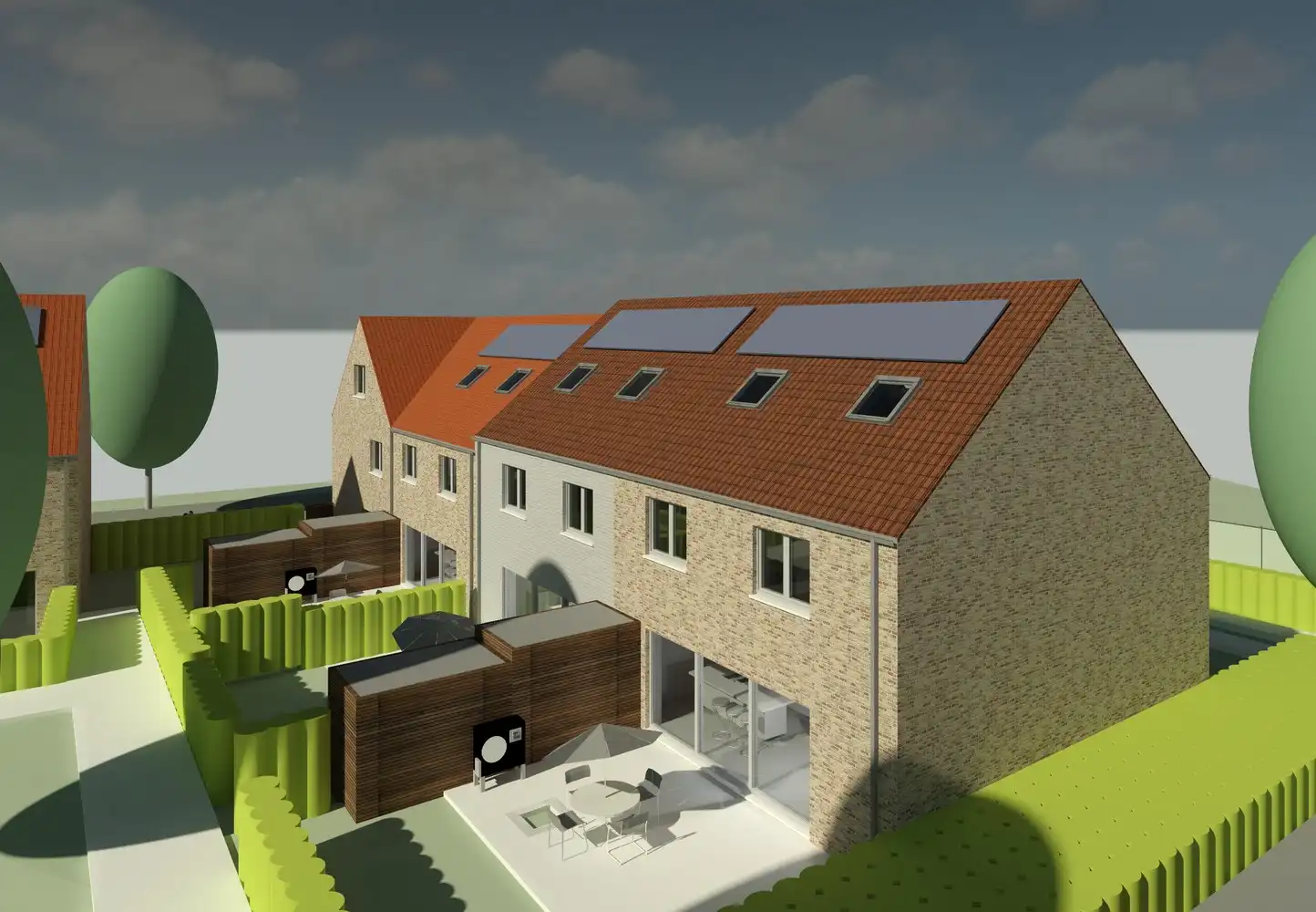 BEAUVOORDE: Woonomgeving De Lelie: 18 nieuwbouwwoningen in het landelijke en historische Beauvoorde - REEDS 7 VERKOCHT! foto 12