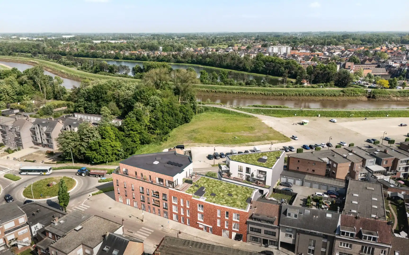 Lichtrijk 2-slpk app. met terras en vaste prijs foto 3