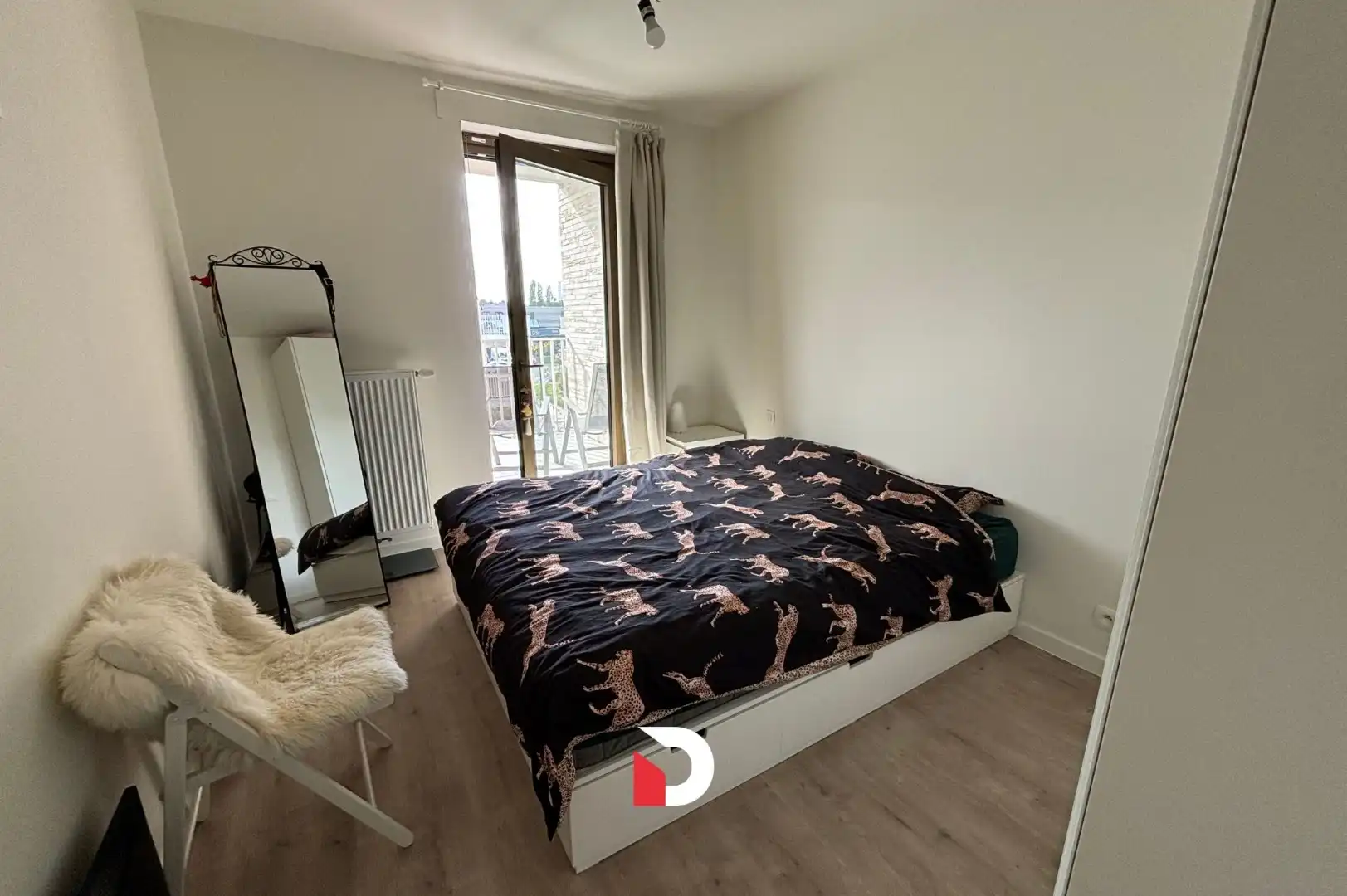 Nieuwbouwappartement met 1 slaapkamer en terras in groen kader vlakbij Brugge foto 6