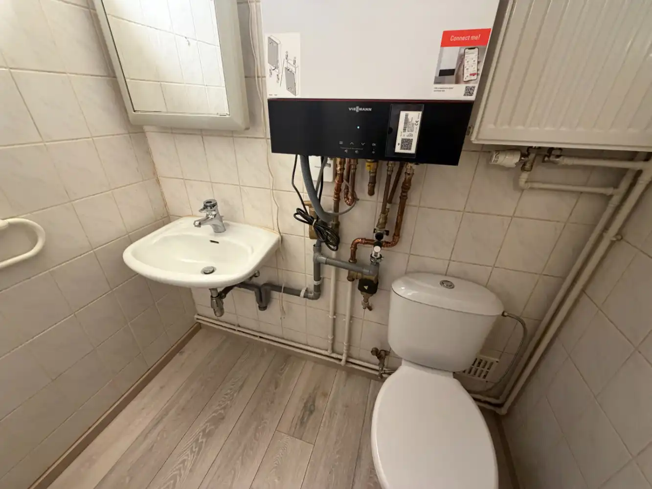 Eénslaapkamer appartement dichtbij het commercieel centrum van Blankenberge. Gelegen op het tweede verdiep in een gebouw zonder lift. foto 8