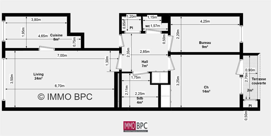  2-slaapkamer appartement op rustige locatie in een kleine residentie  foto 17