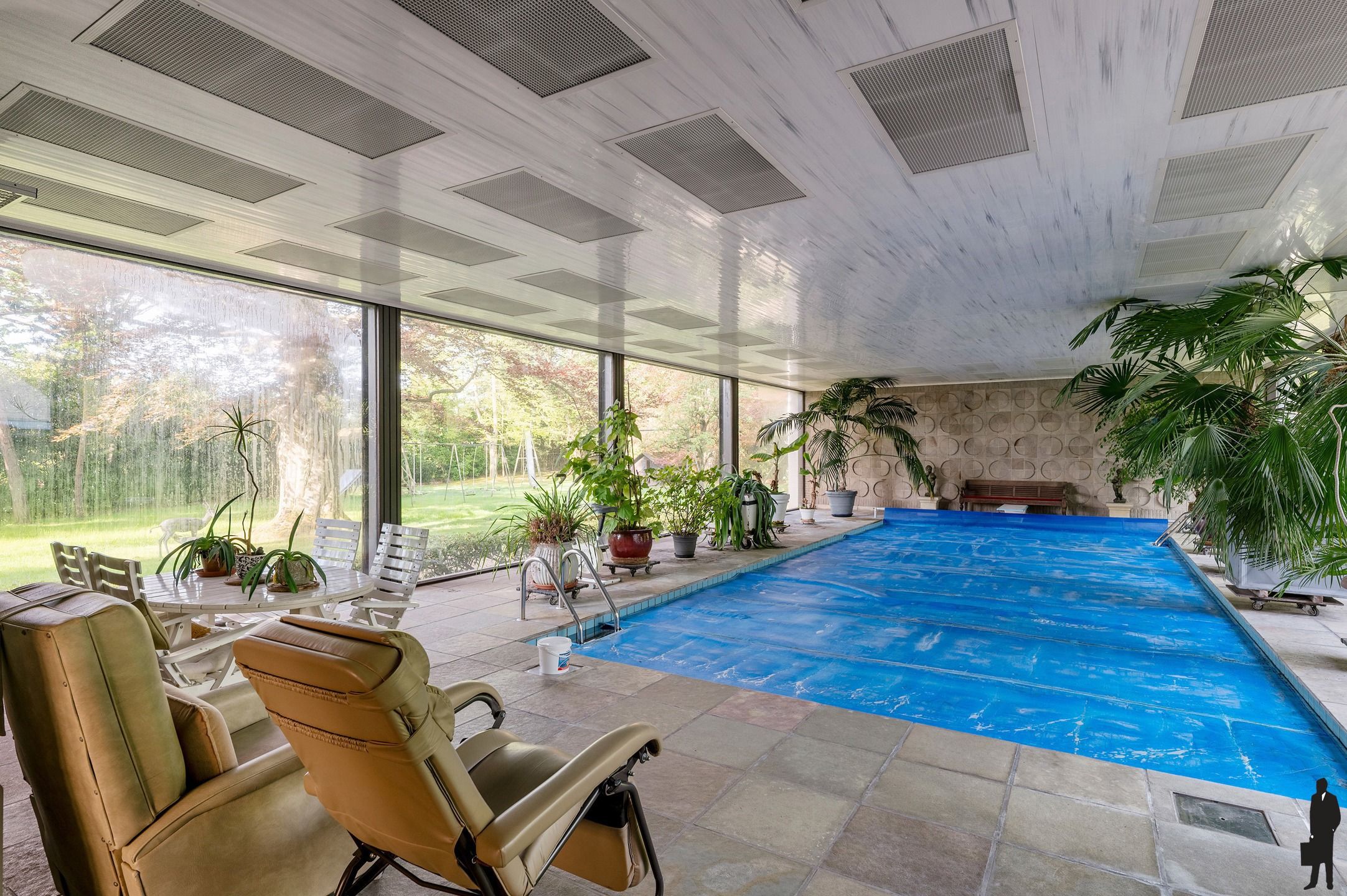 Uniek domein "Hof Van Lachenen" met 2 villa's te koop in Lier.  foto 37