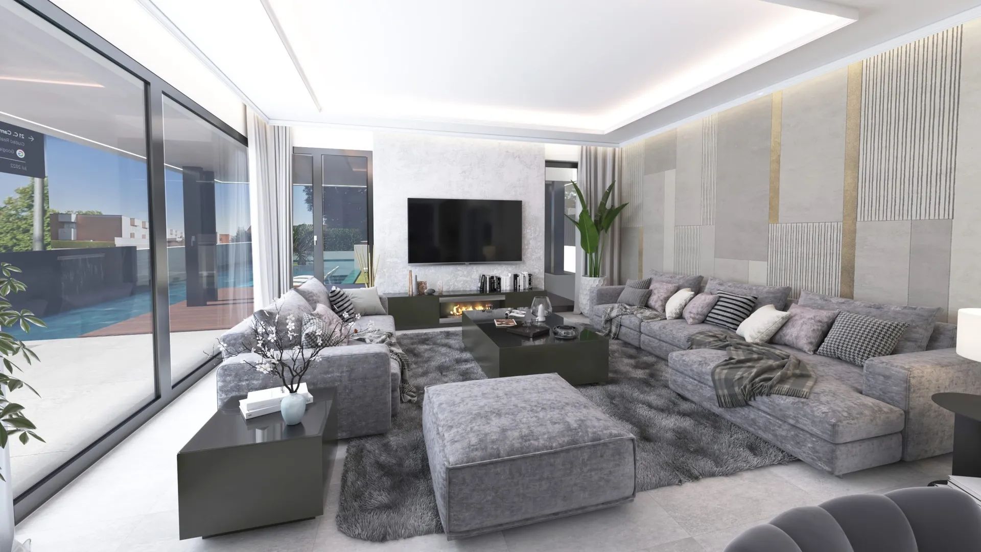 Modern meesterwerk in El Higuerón – luxe villa met uitzicht en elegantie in Fuengirola foto 2