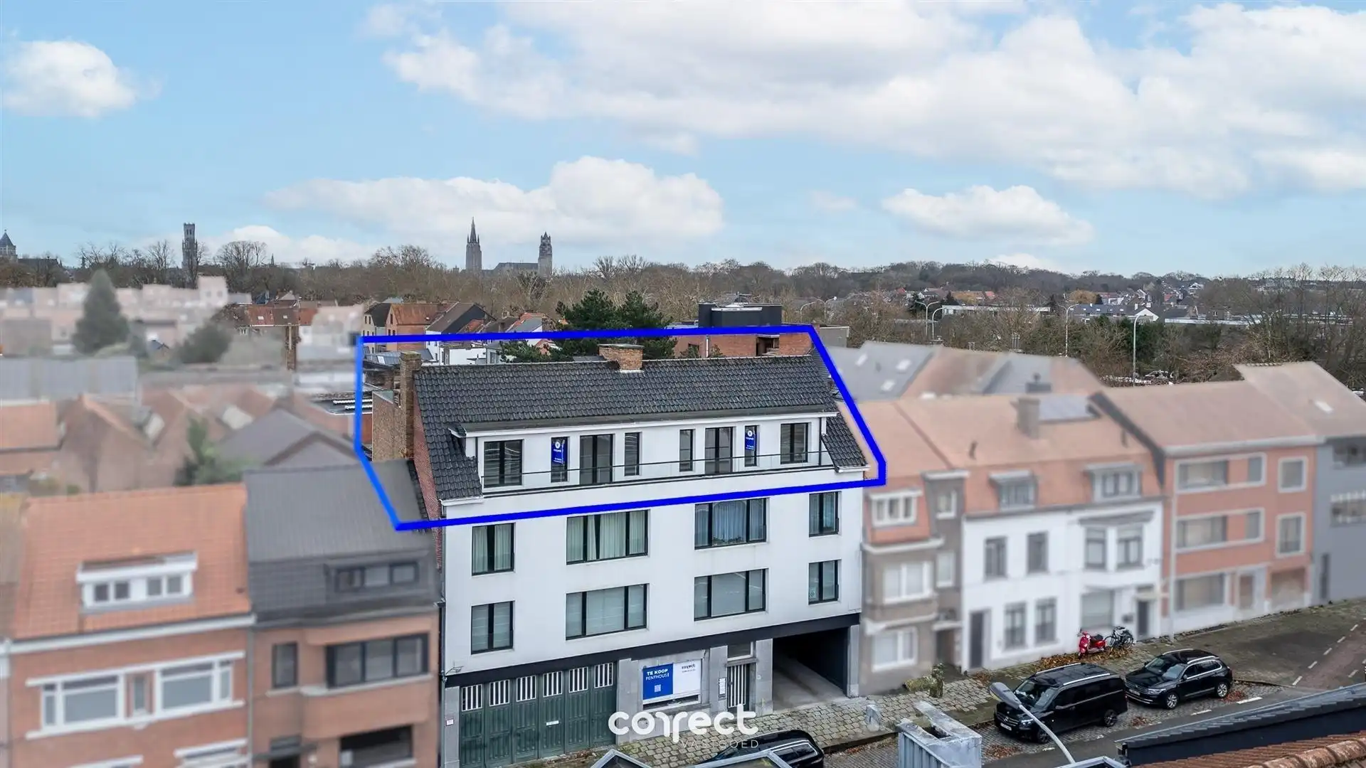 Uitzonderlijk penthouse op de rand van de Brugse binnenstad.  foto 15