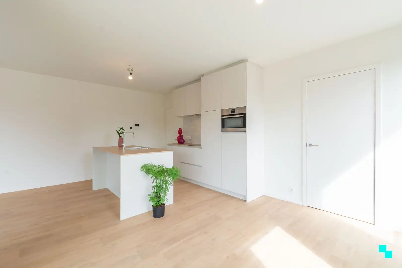 Nieuwbouwappartement gelegen in het hart van Merelbeke foto 4