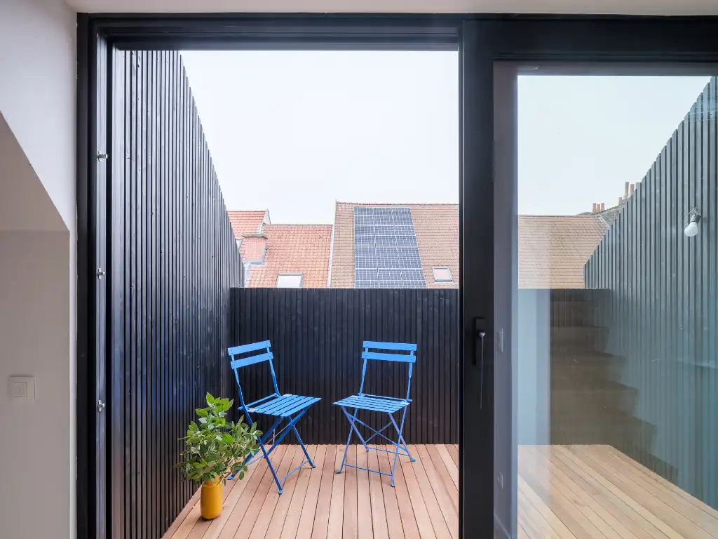 Prachtig duplex appartement met 3 slaapkamers en 2 terrassen in een voormalige herenwoning, nabij het historisch centrum van Gent. foto 8