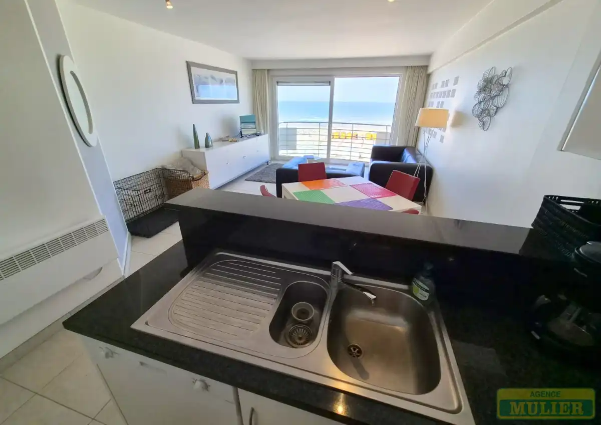 APPARTEMENT MET FRONTAAL ZEEZICHT TE KOOP TE DE PANNE foto 8