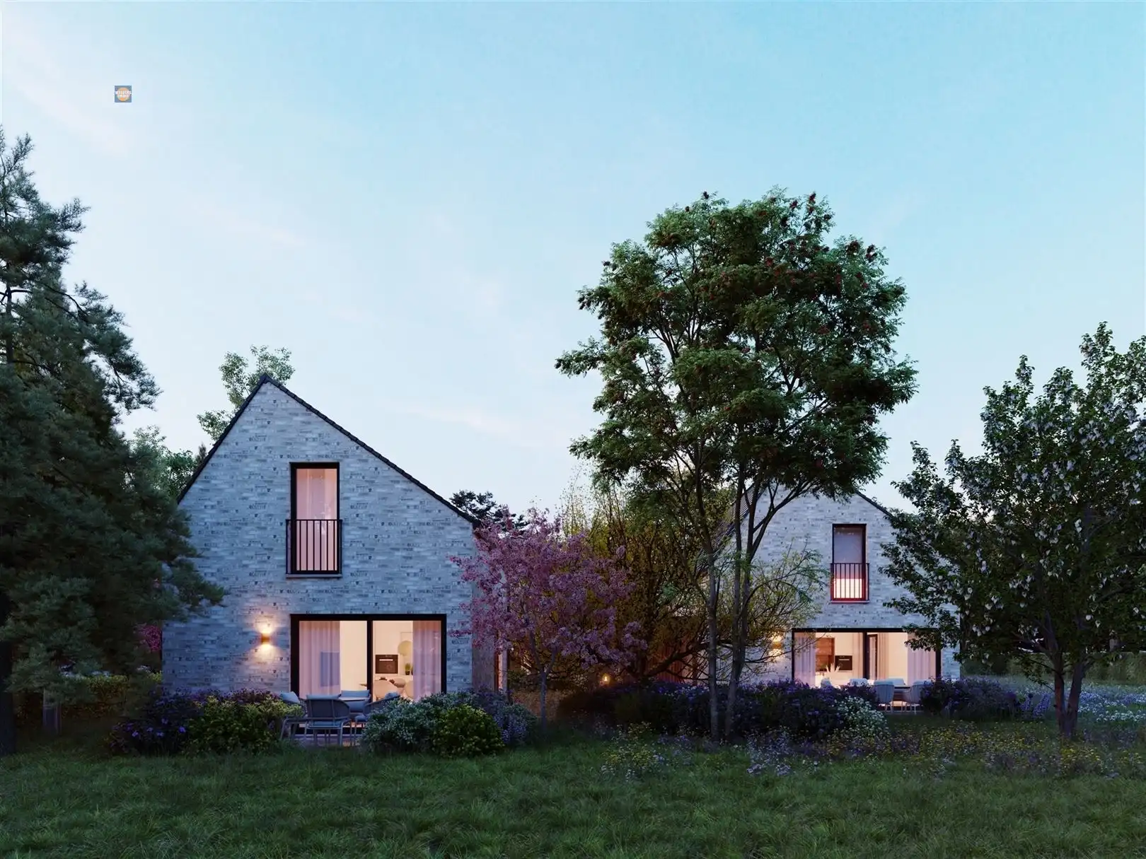 Ruimere natuurwoning met 2 slaapkamers in het groene project Hof ter Heiken foto 9