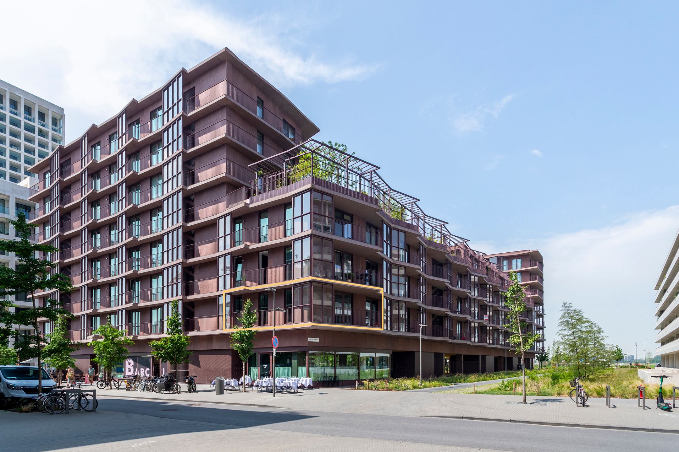 luxeappartement met 3 slaapkamers en terras op Nieuw-Zuid foto 3