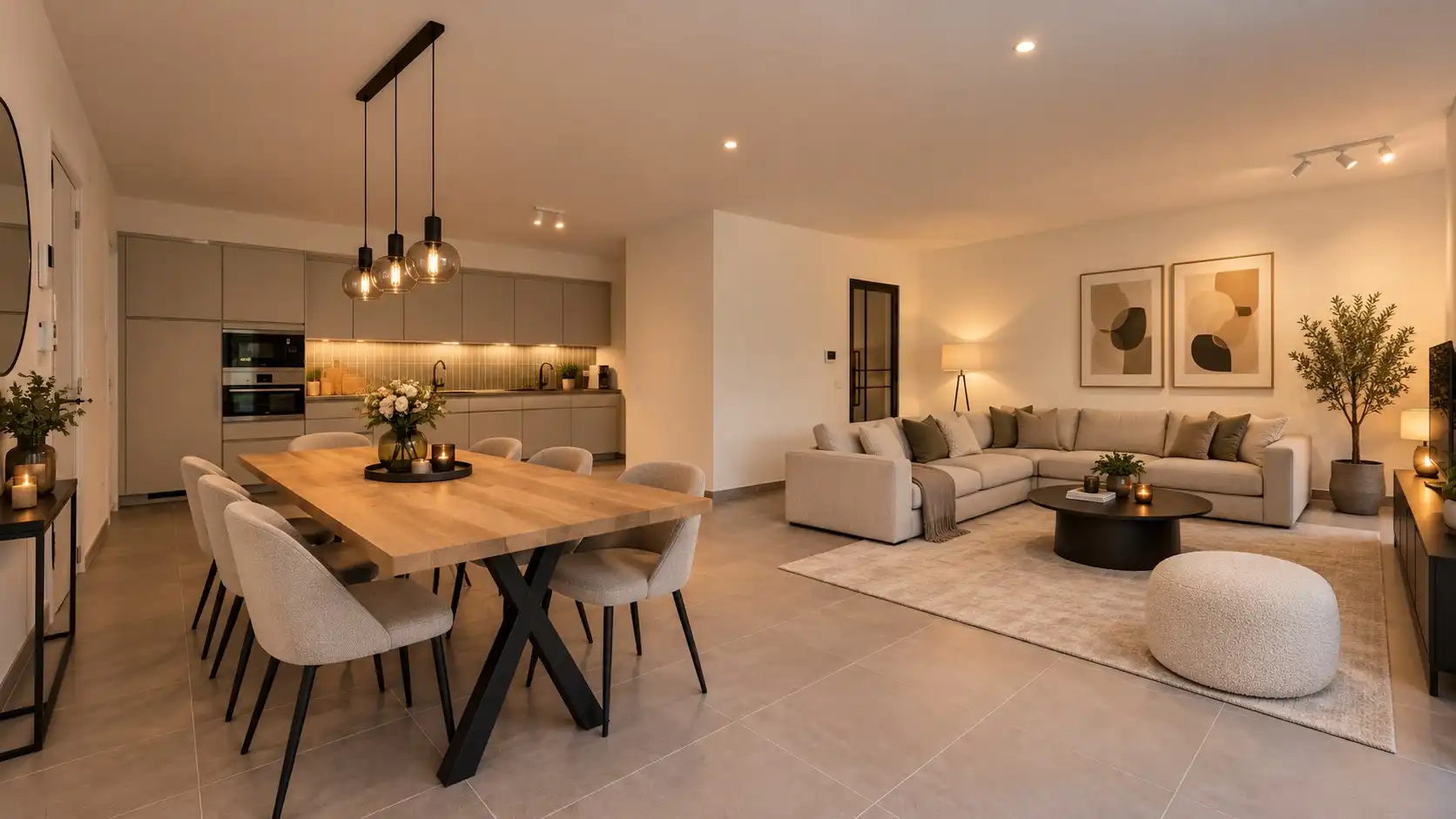 Modern en energiezuinig appartement met ruim terras in groene omgeving foto 6
