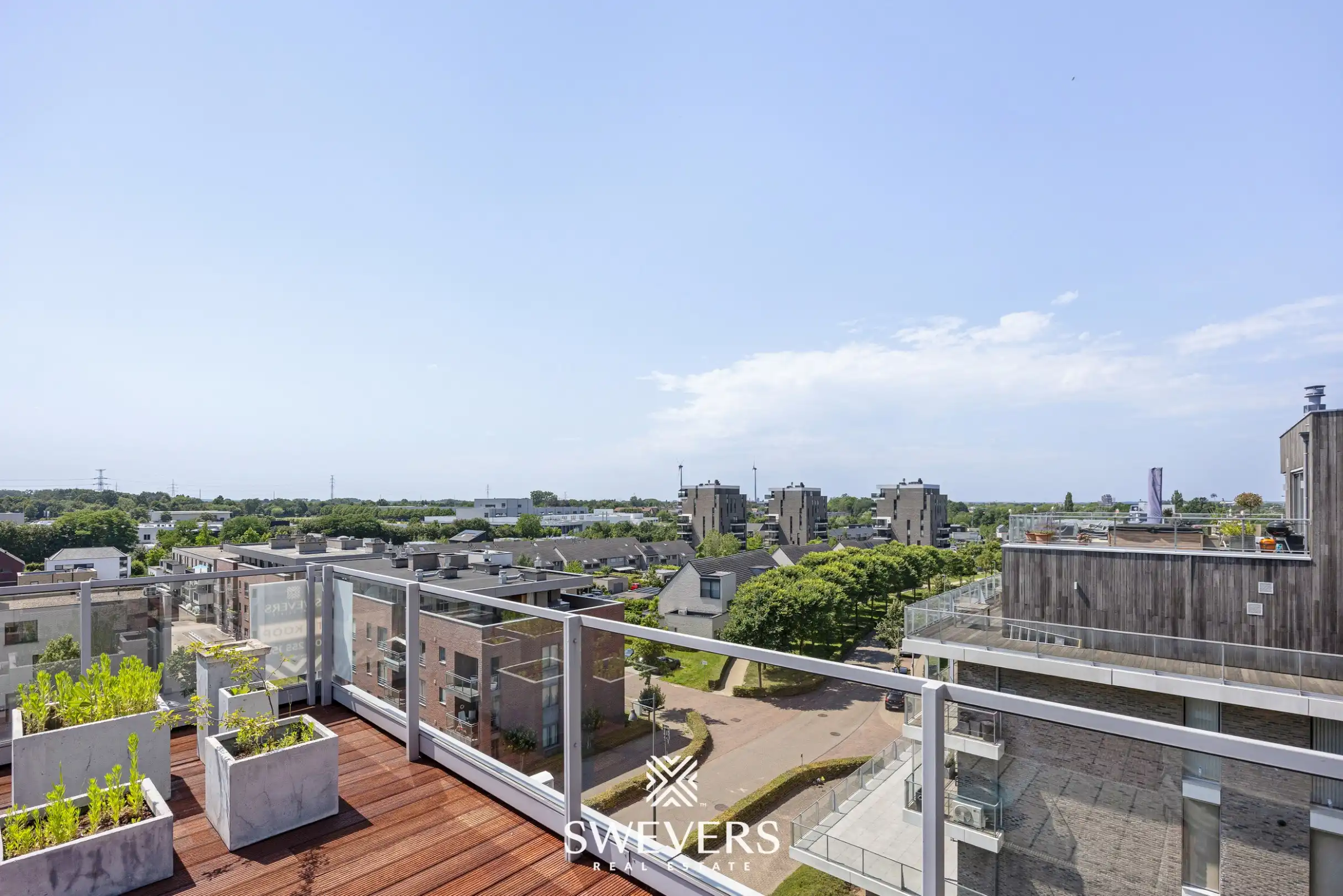 Luxueus penthouse van 204 m² met uitzonderlijke terrassen en panoramisch zicht in Hasselt foto 31