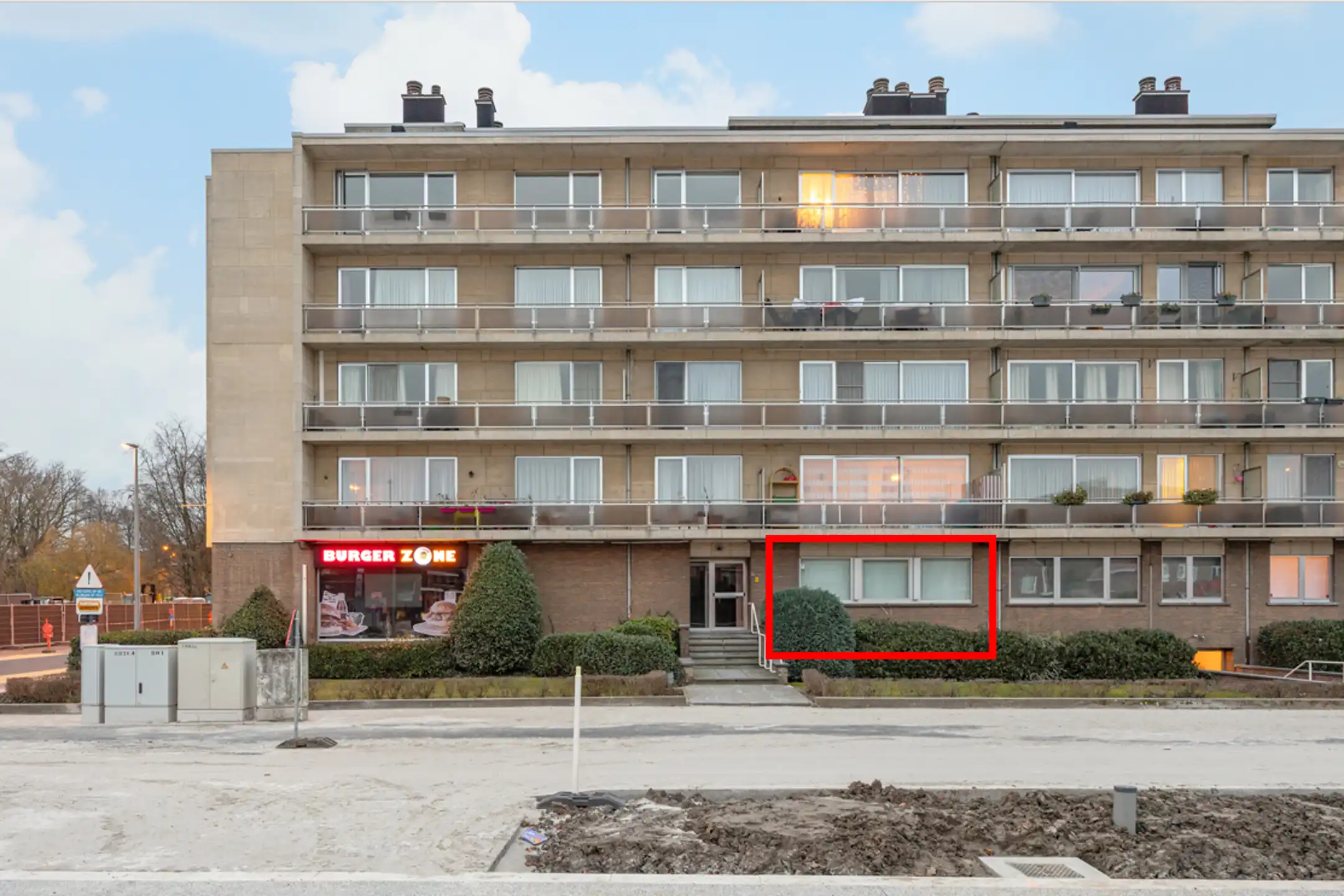 Gelijkvloers appartement met 1 slaapkamer in centrum Diegem foto {{pictureIndex}}