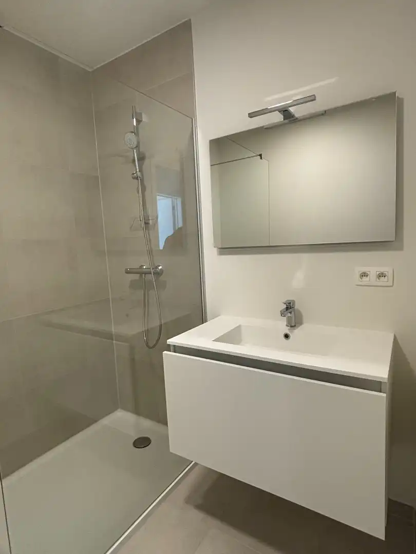 Stijlvol nieuwbouwappartement met 2 slaapkamers, ruim terras, ondergrondse staanplaats en berging in Residentie Groenloo – Koningslo (Vilvoorde) foto 20