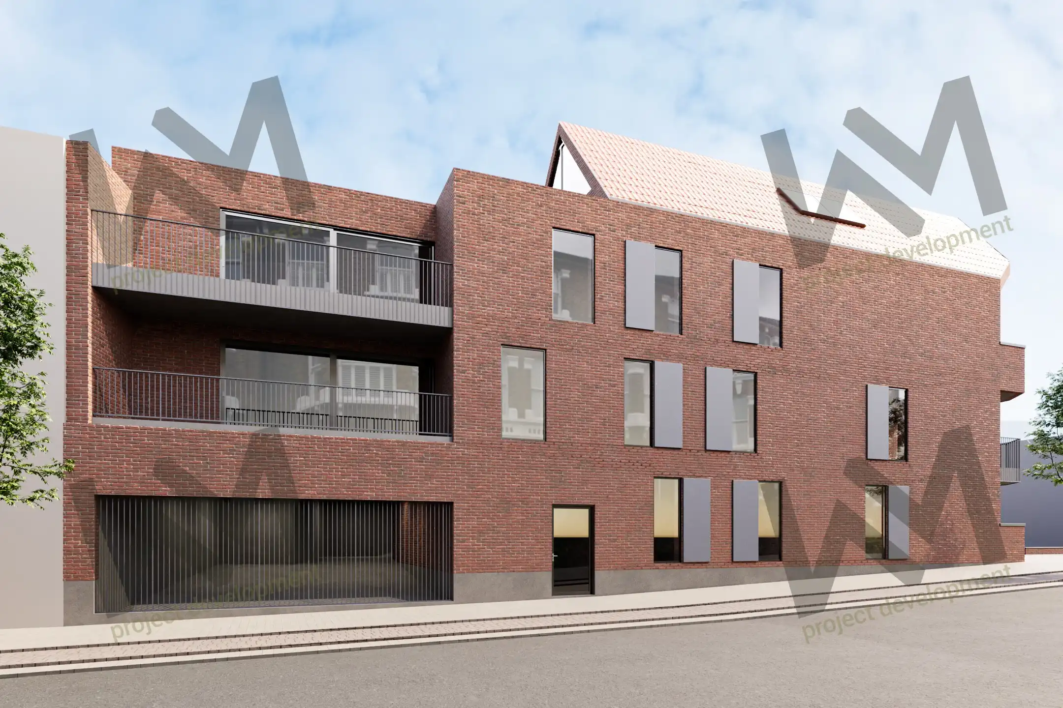 Projectgrond voor meergezinswoningen te centrum Ninove foto {{pictureIndex}}