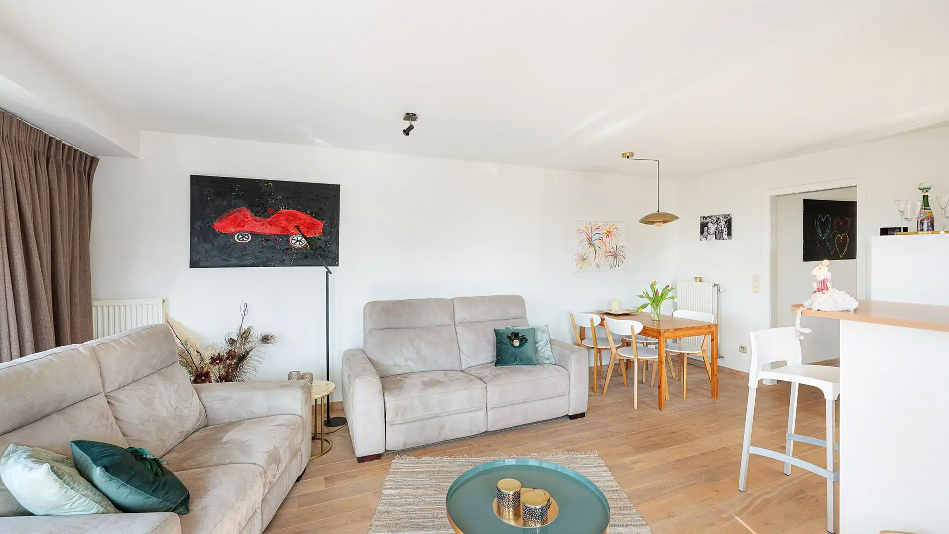 Zonnig hoekappartement met 2 slpks. te koop foto 7