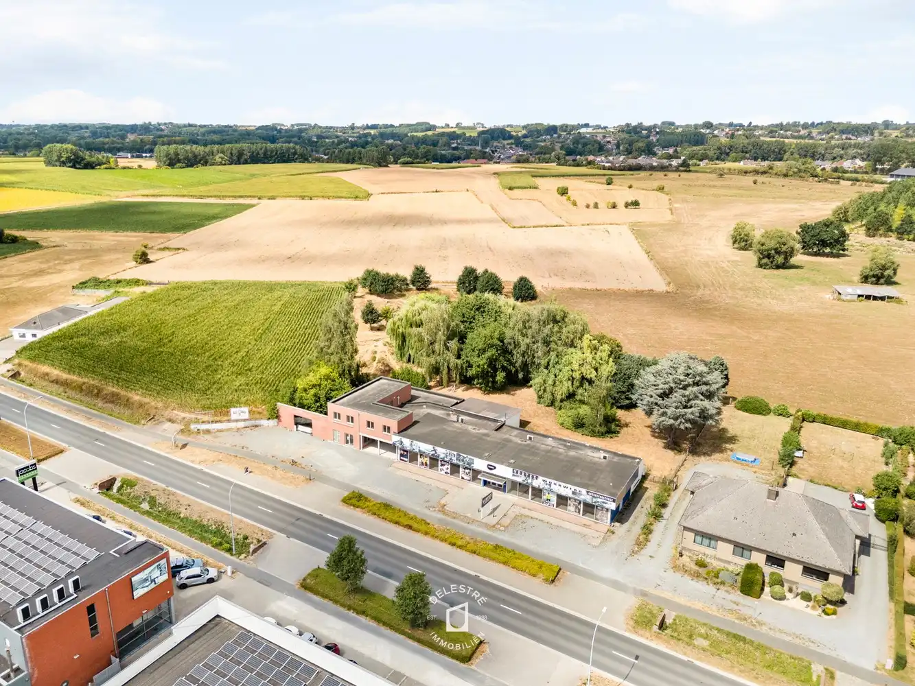 Commerciële site op de Brakelsesteenweg: toonzaal, kantoor, appartement & grond foto 33