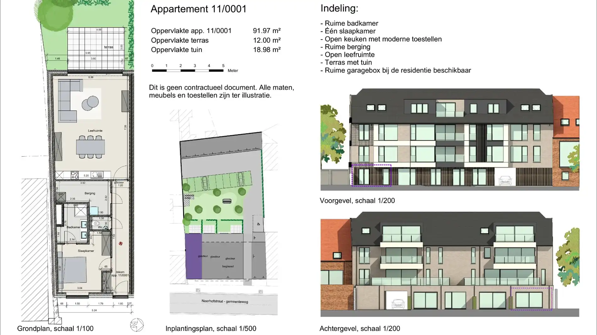 Appartement met 1 slaapkamer en terras te Gistel  foto 9
