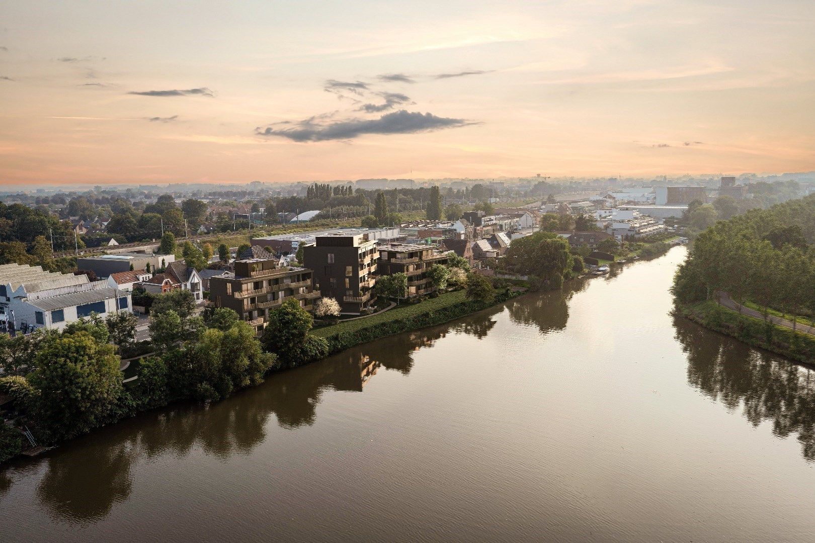 Prachtig drieslaapkamer appartement aan de Leie  foto 7