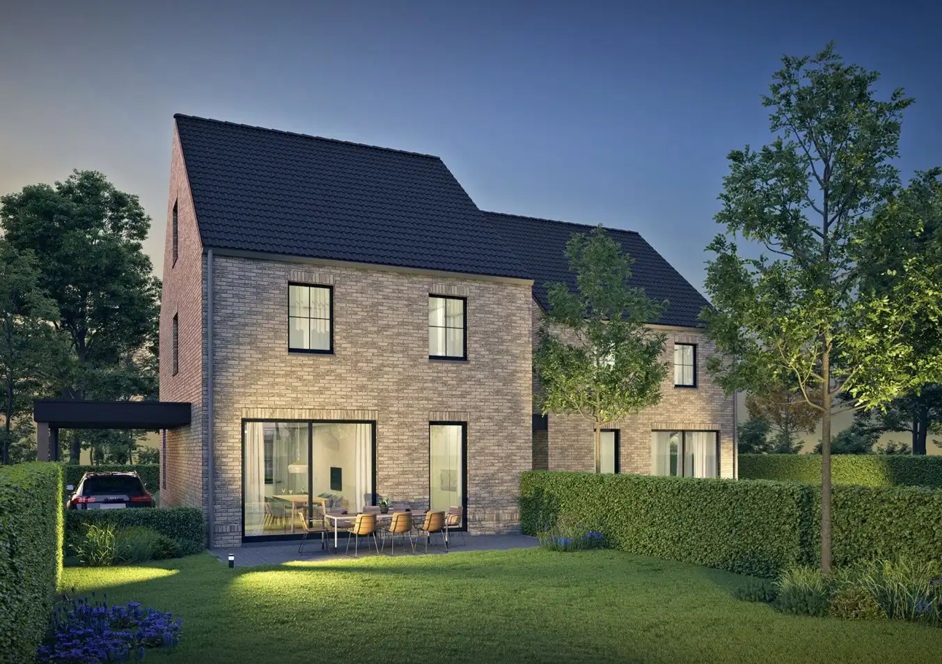 Vrijstaande nieuwbouwwoning gelegen op een perceel van 3a51ca op een gunstige locatie nabij de Nederlandse grens!  foto 2