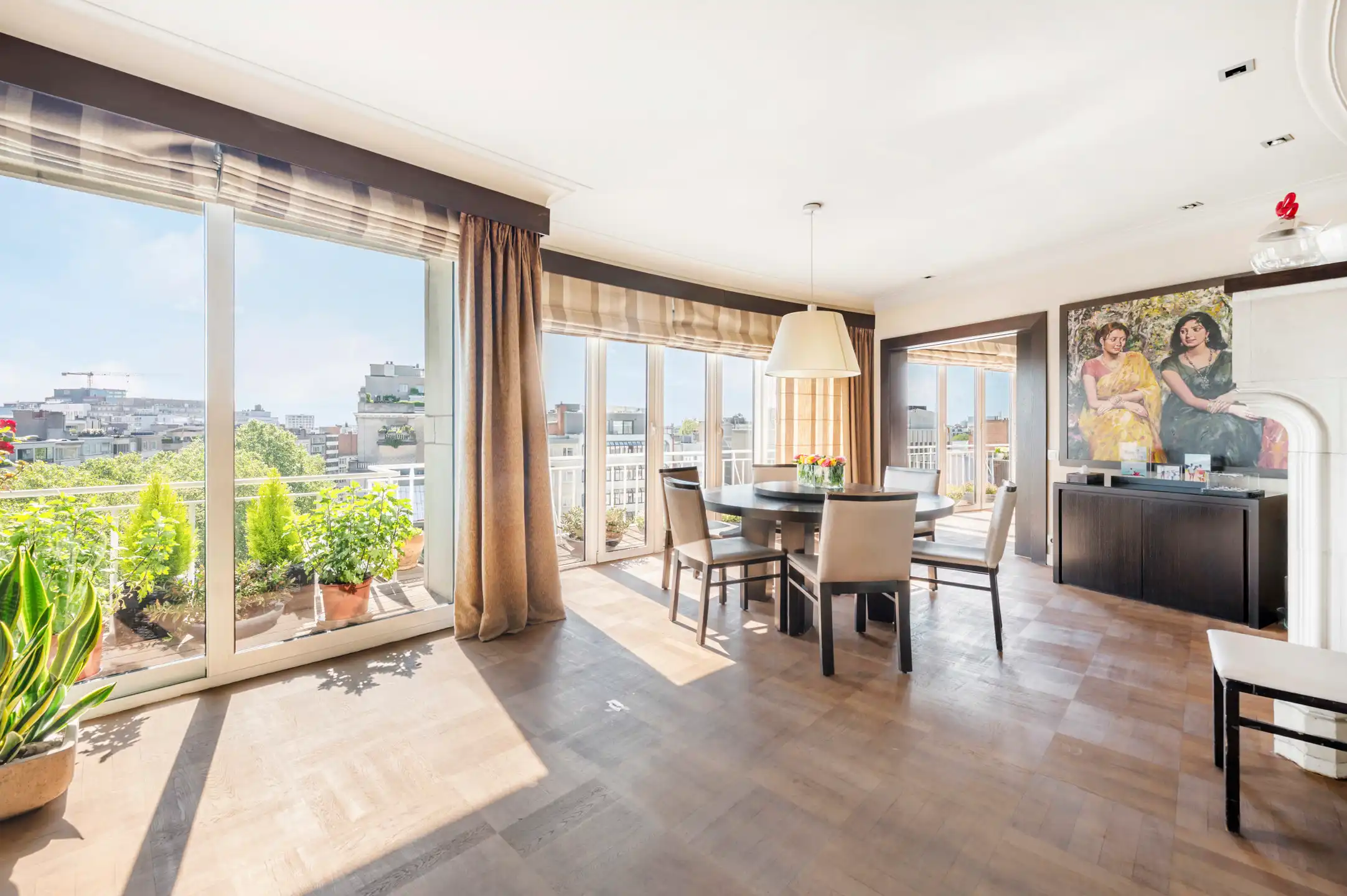 Luxueuze penthouse van 229 m² op toplocatie in Antwerpen foto 8