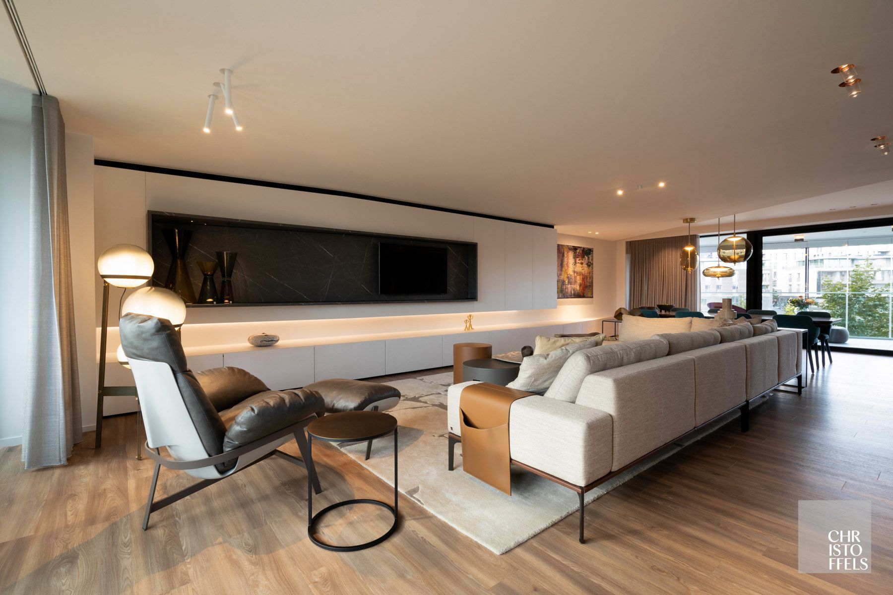 Zuidgericht luxe appartement (235m²)  aan de Blauwe boulevard met superieure afwerking! foto 11